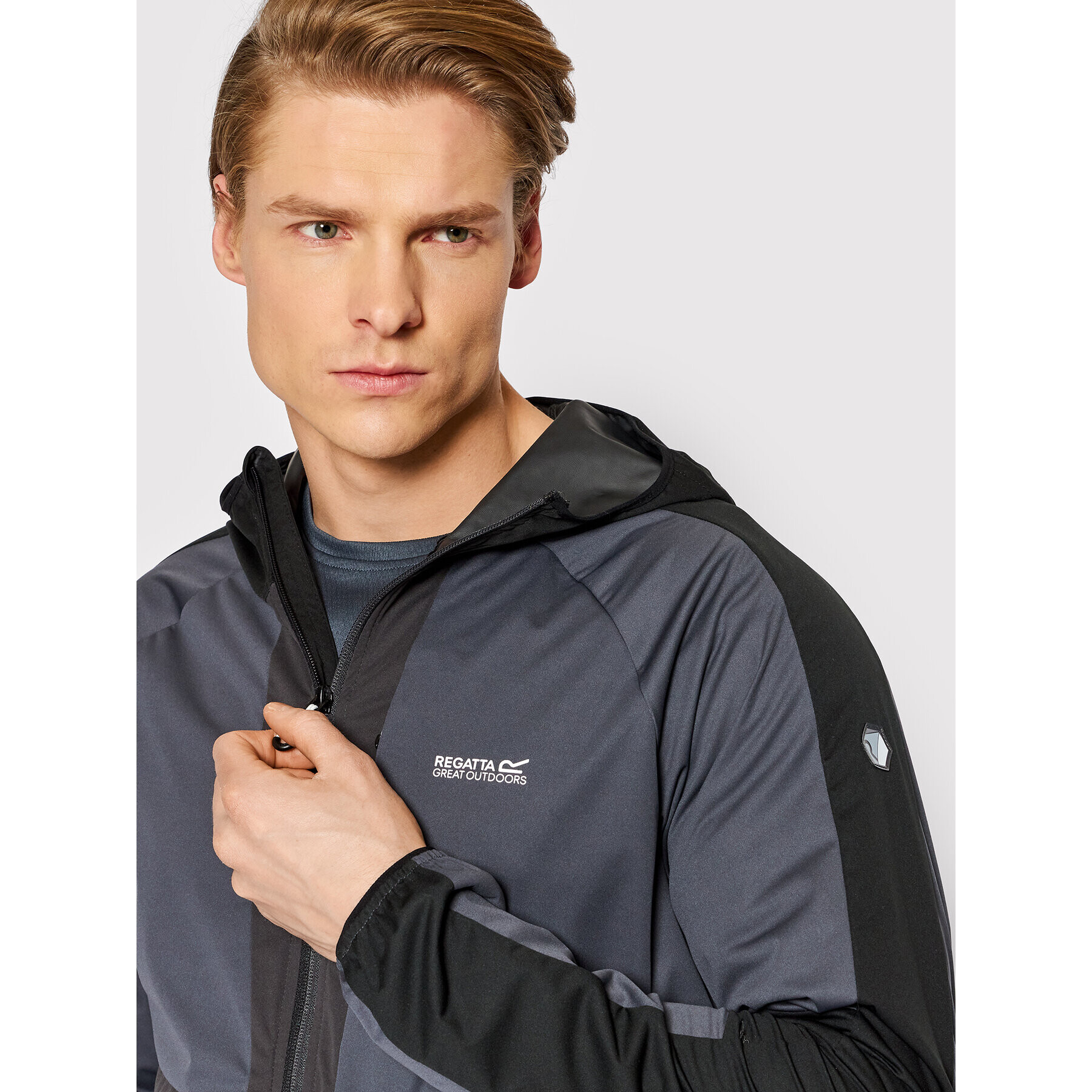 Regatta Geacă softshell Tarvos V RML220 Gri Regular Fit - Pled.ro