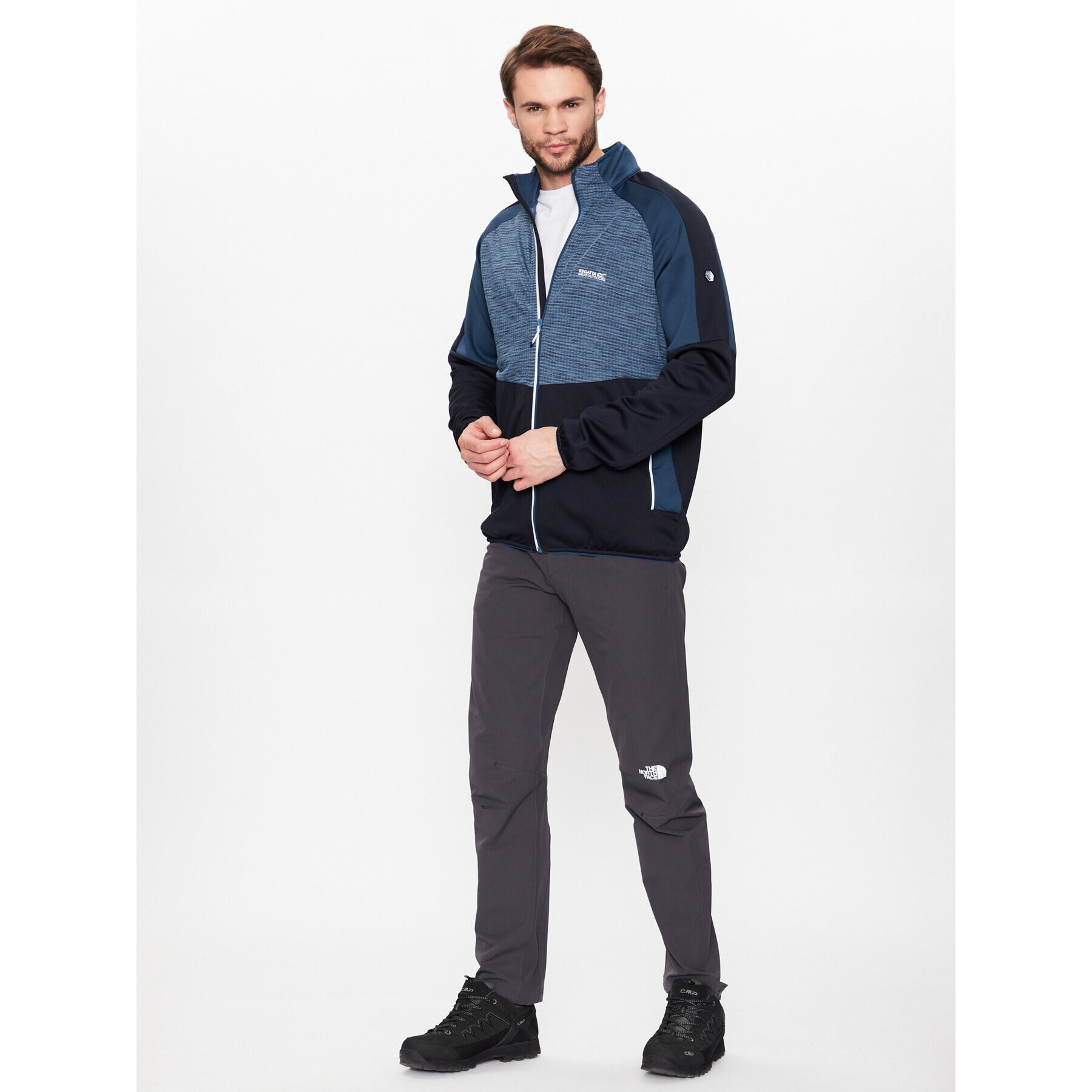 Regatta Geacă softshell Yare VII RML242 Bleumarin Regular Fit - Pled.ro