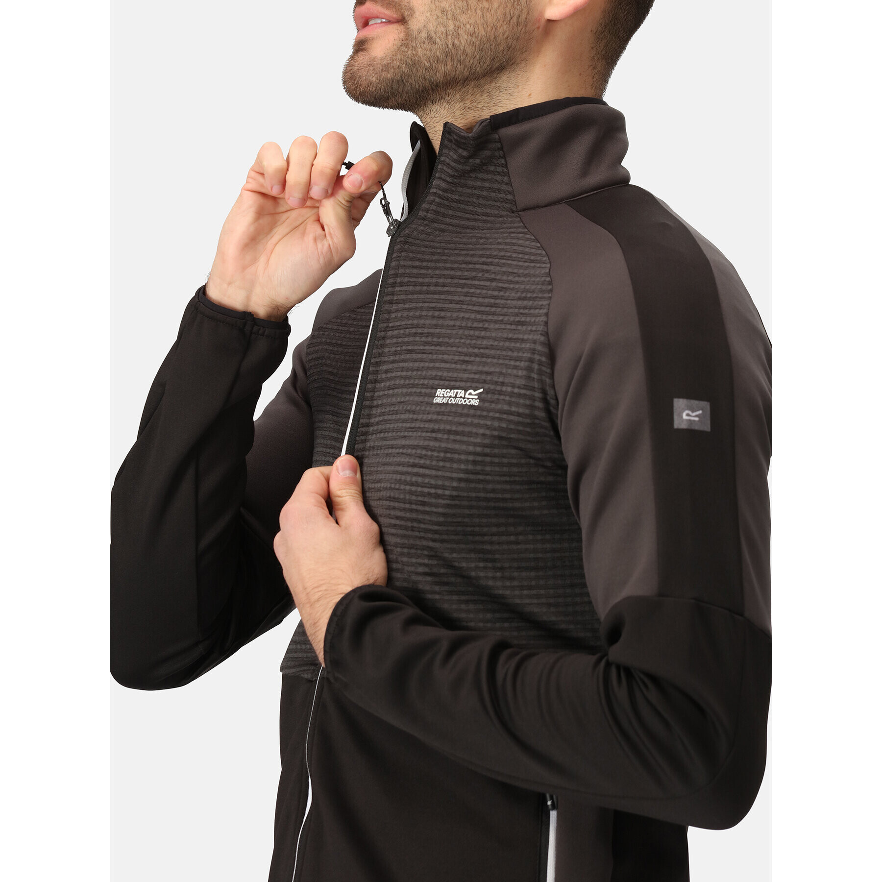 Regatta Geacă softshell Yare VII RML242 Negru Regular Fit - Pled.ro