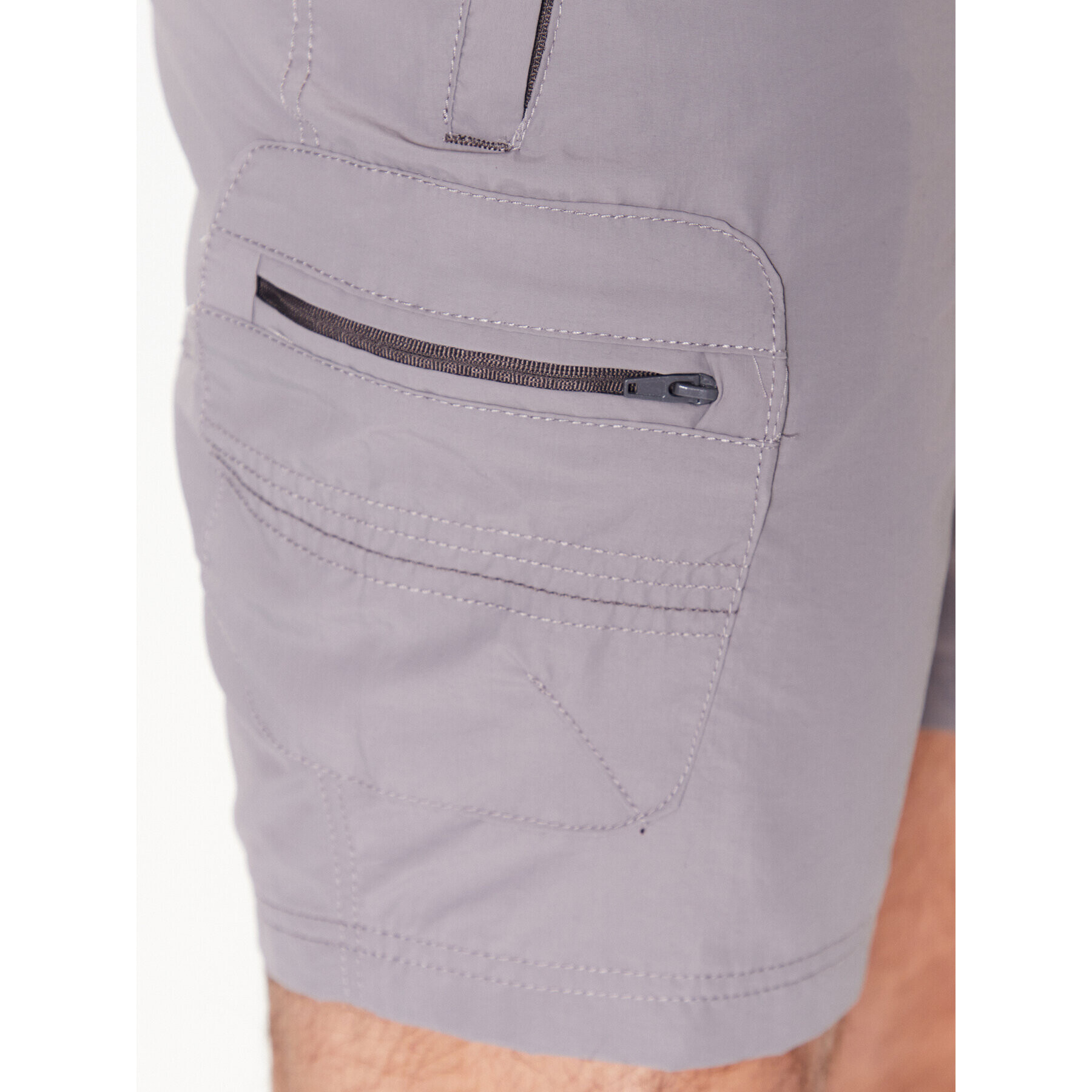 Regatta Pantalon scurți din material Leesville II RMJ235 Gri Regular Fit - Pled.ro