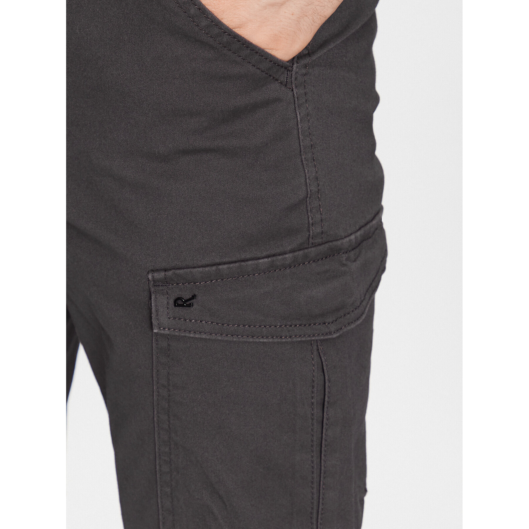 Regatta Pantaloni din material Bryer II RMJ273R Gri Regular Fit - Pled.ro