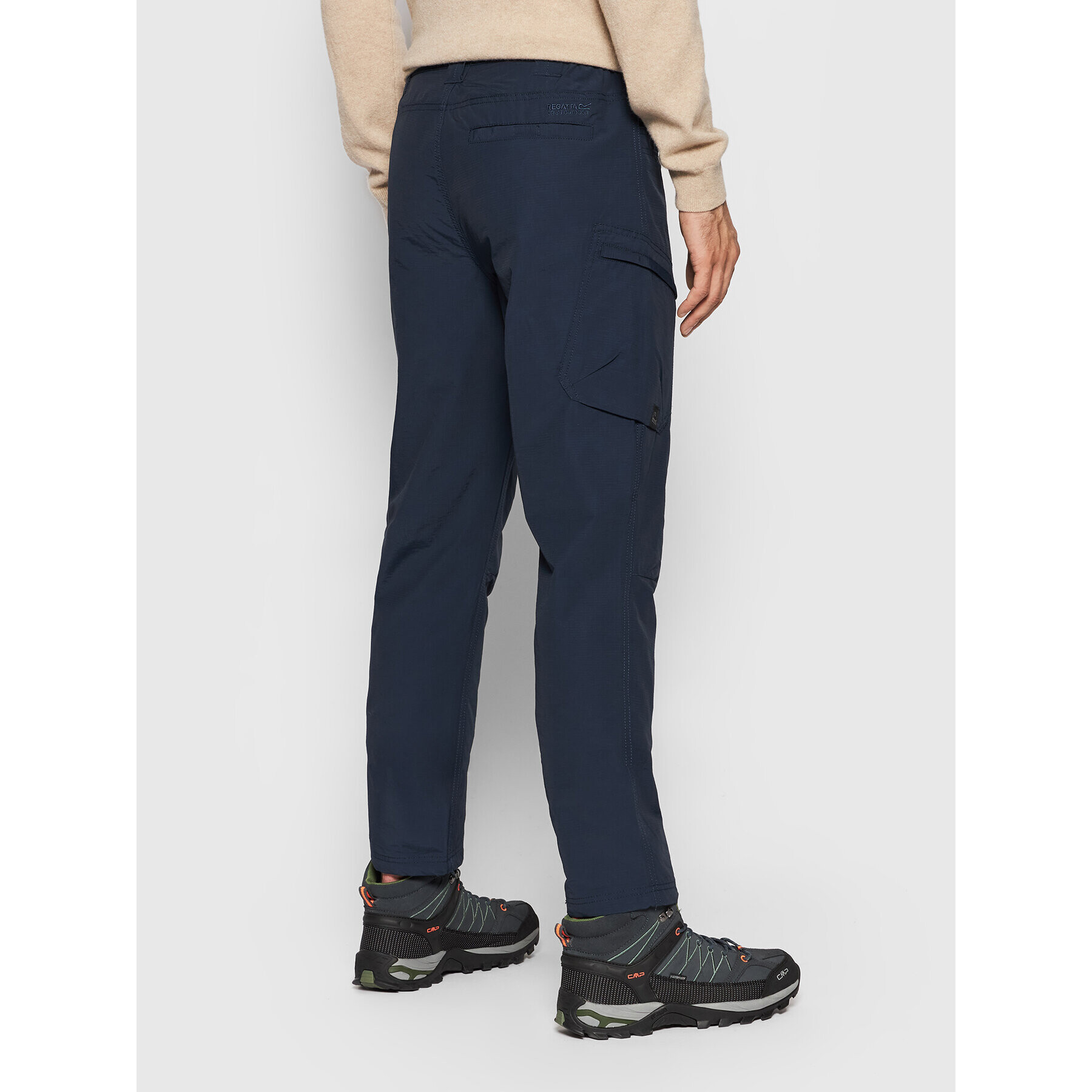 Regatta Pantaloni din material Delgado RMJ242R Bleumarin Regular Fit - Pled.ro