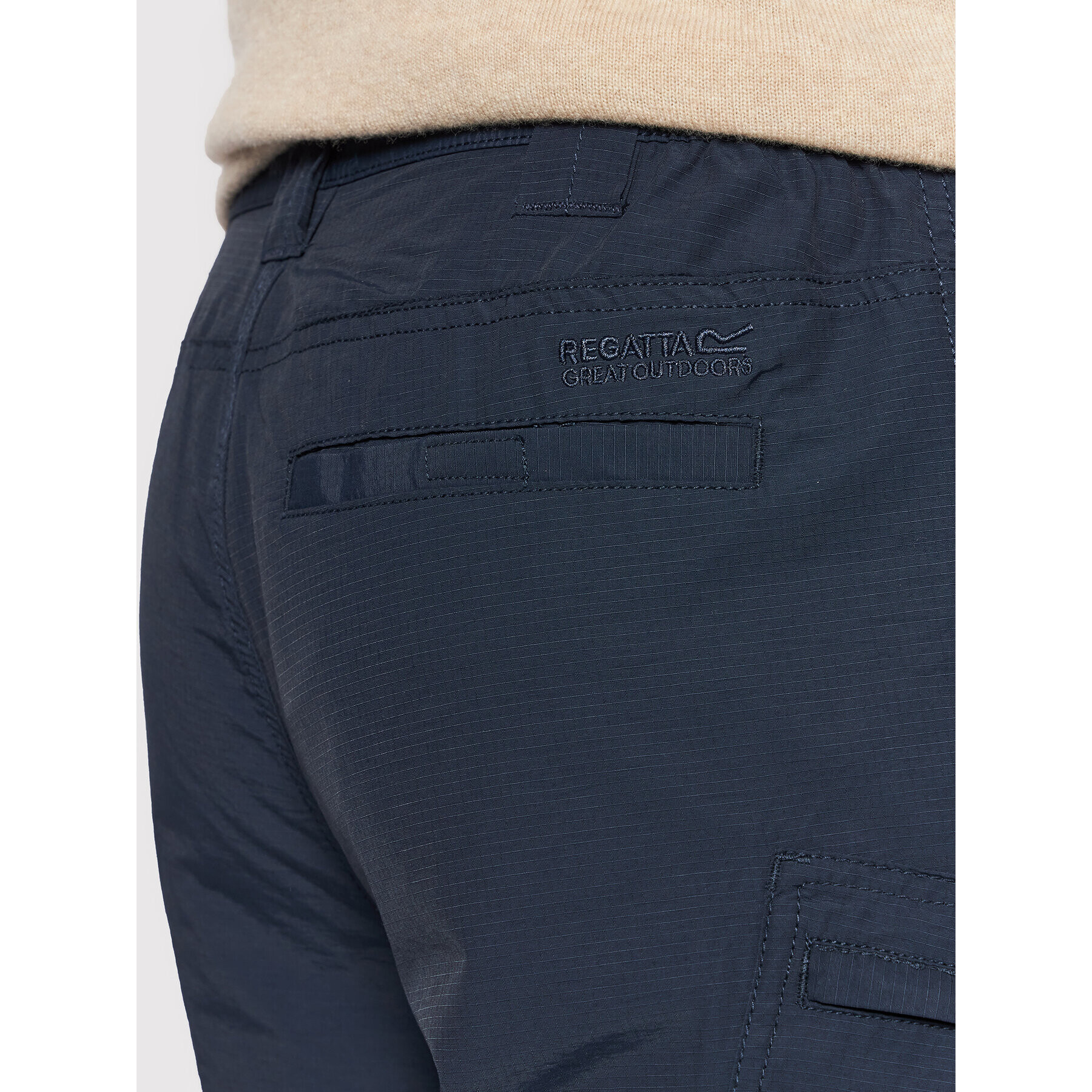 Regatta Pantaloni din material Delgado RMJ242R Bleumarin Regular Fit - Pled.ro