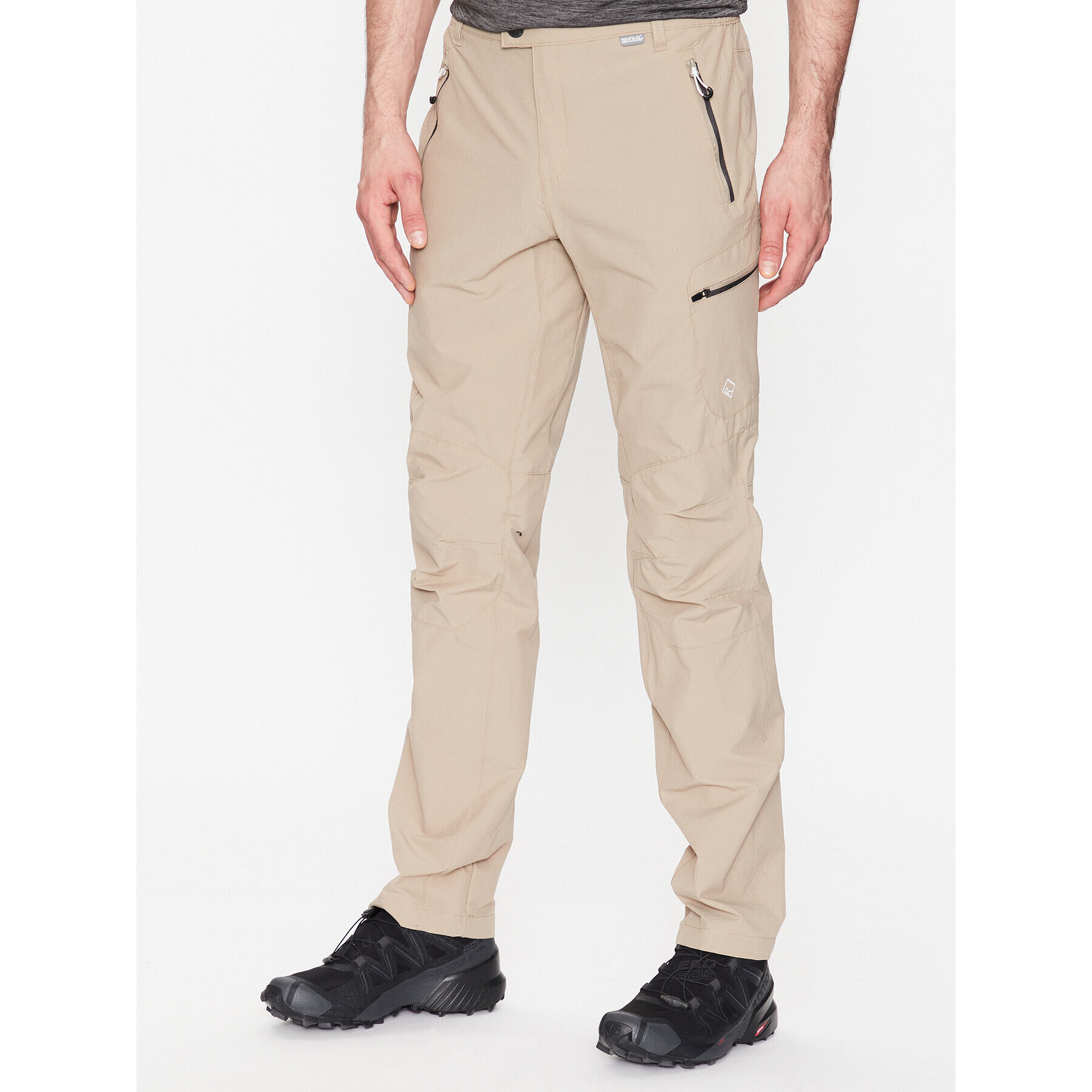 Regatta Pantaloni outdoor Highton RMJ216L Bej Regular Fit - Pled.ro