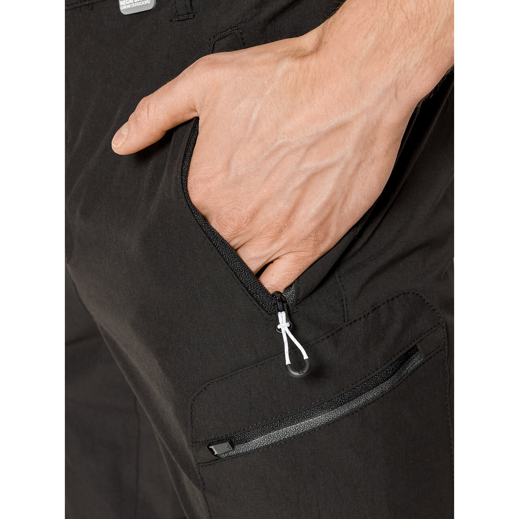 Regatta Pantaloni outdoor Highton RMJ239R Negru Regular Fit - Pled.ro