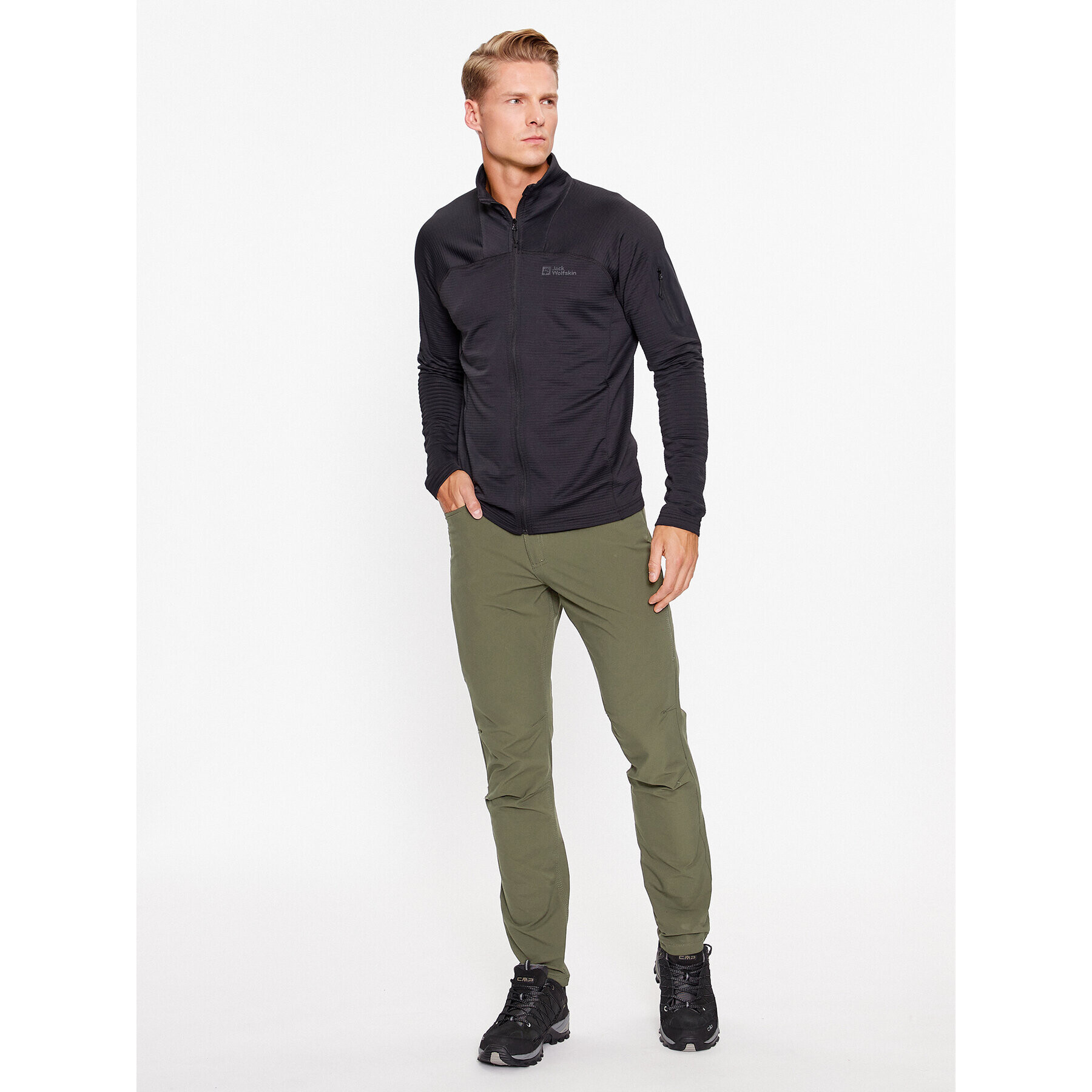 Regatta Pantaloni outdoor Kennick RMJ275R Verde Regular Fit - Pled.ro