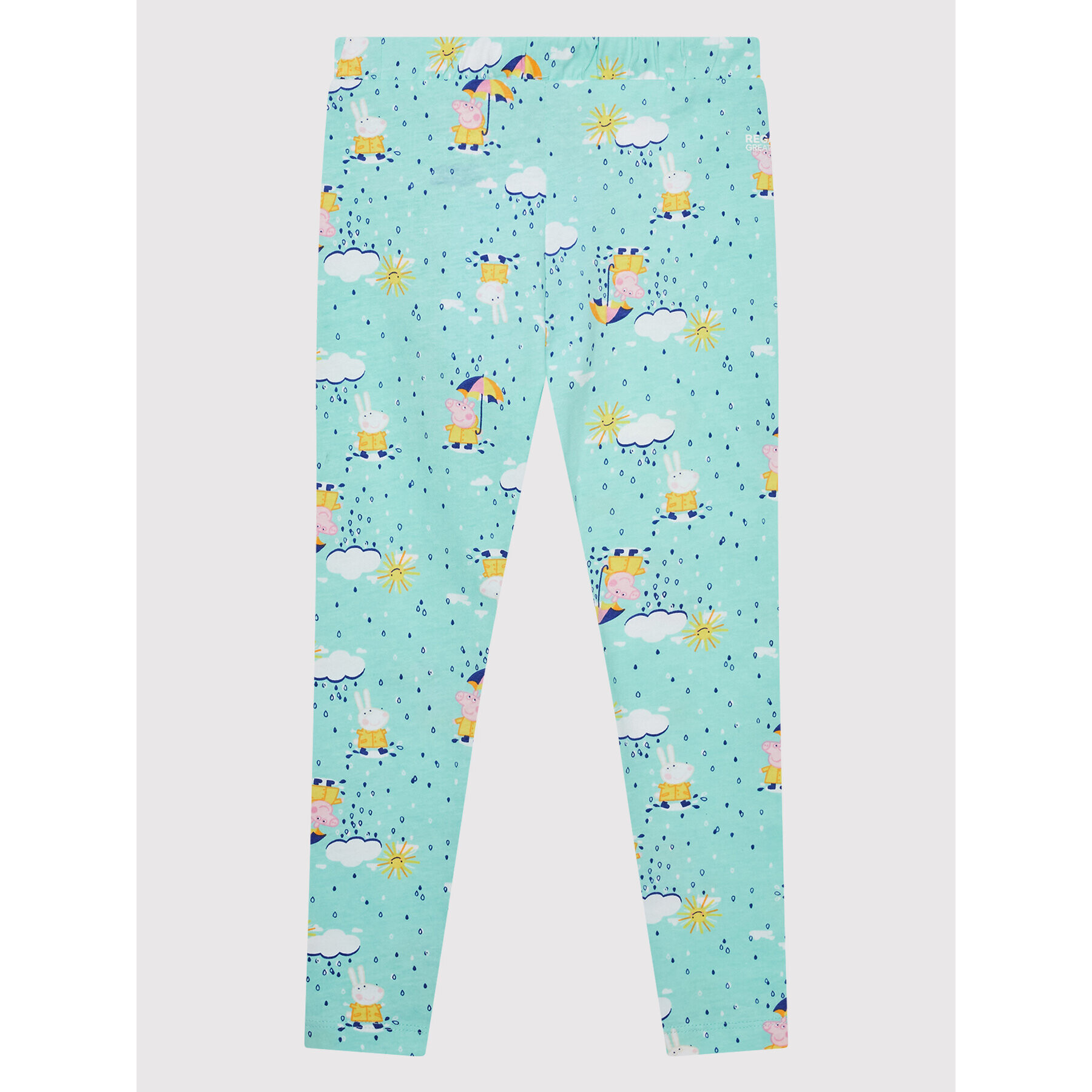 Regatta Set 2 perechi leggings Peppa RKJ128 Colorat Slim Fit - Pled.ro