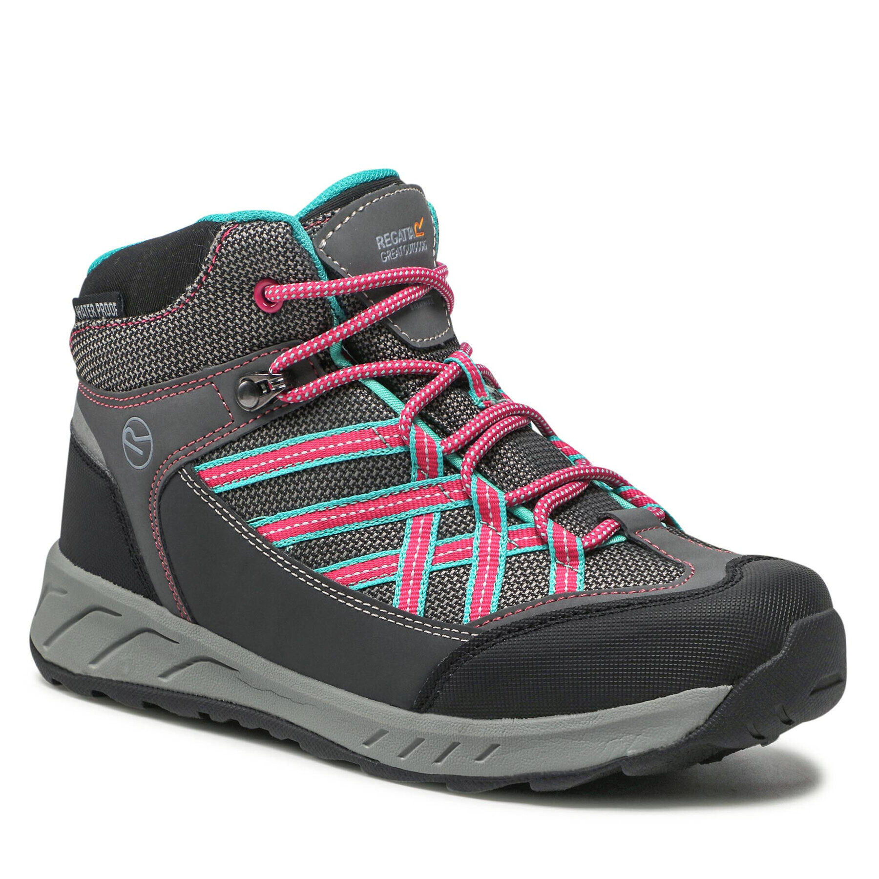 Regatta Trekkings Samaris Mid Jnr RKF509 Colorat - Pled.ro