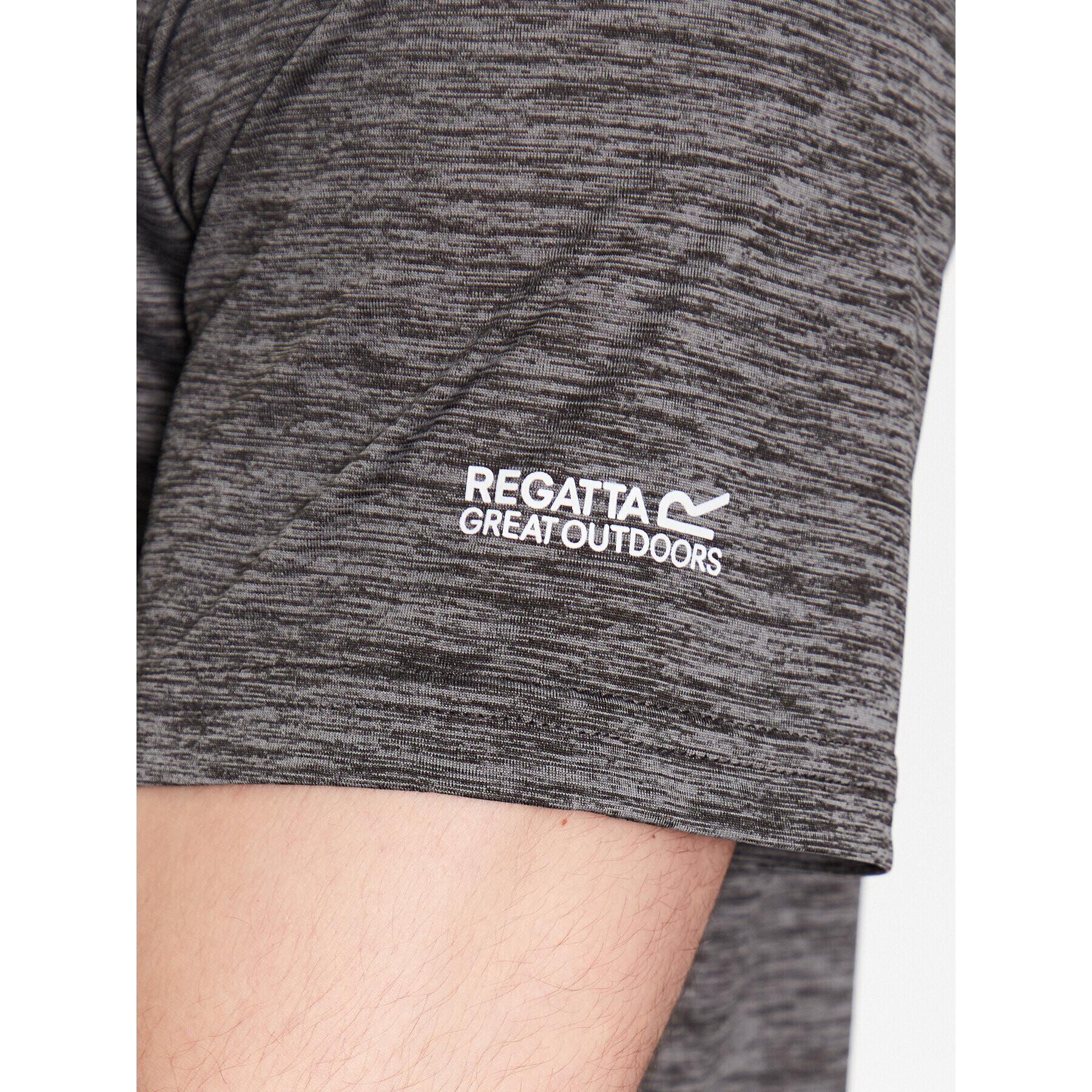 Regatta Tricou Fingal VII RMT272 Gri Regular Fit - Pled.ro