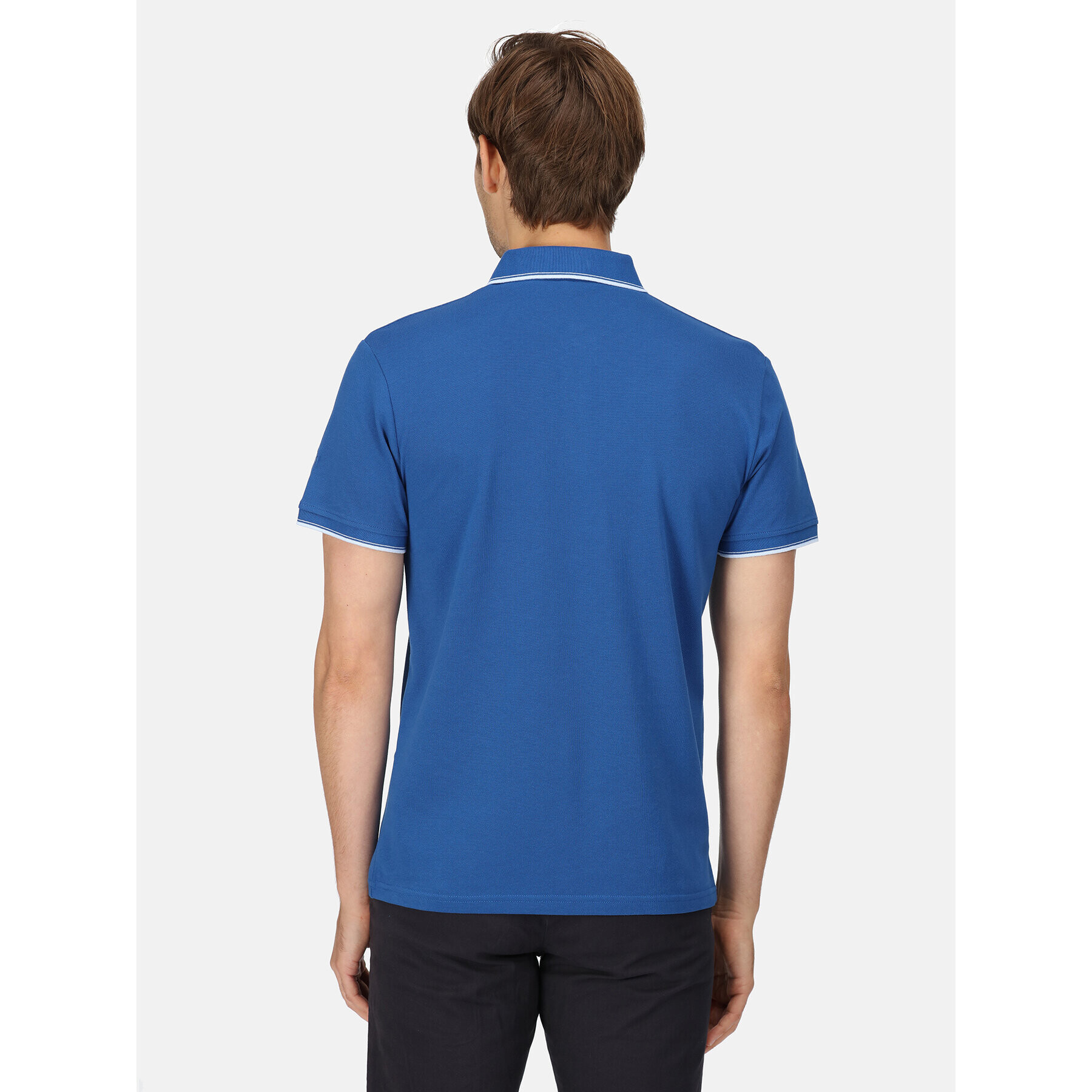 Regatta Tricou polo Tadeo RMT248 Albastru Regular Fit - Pled.ro