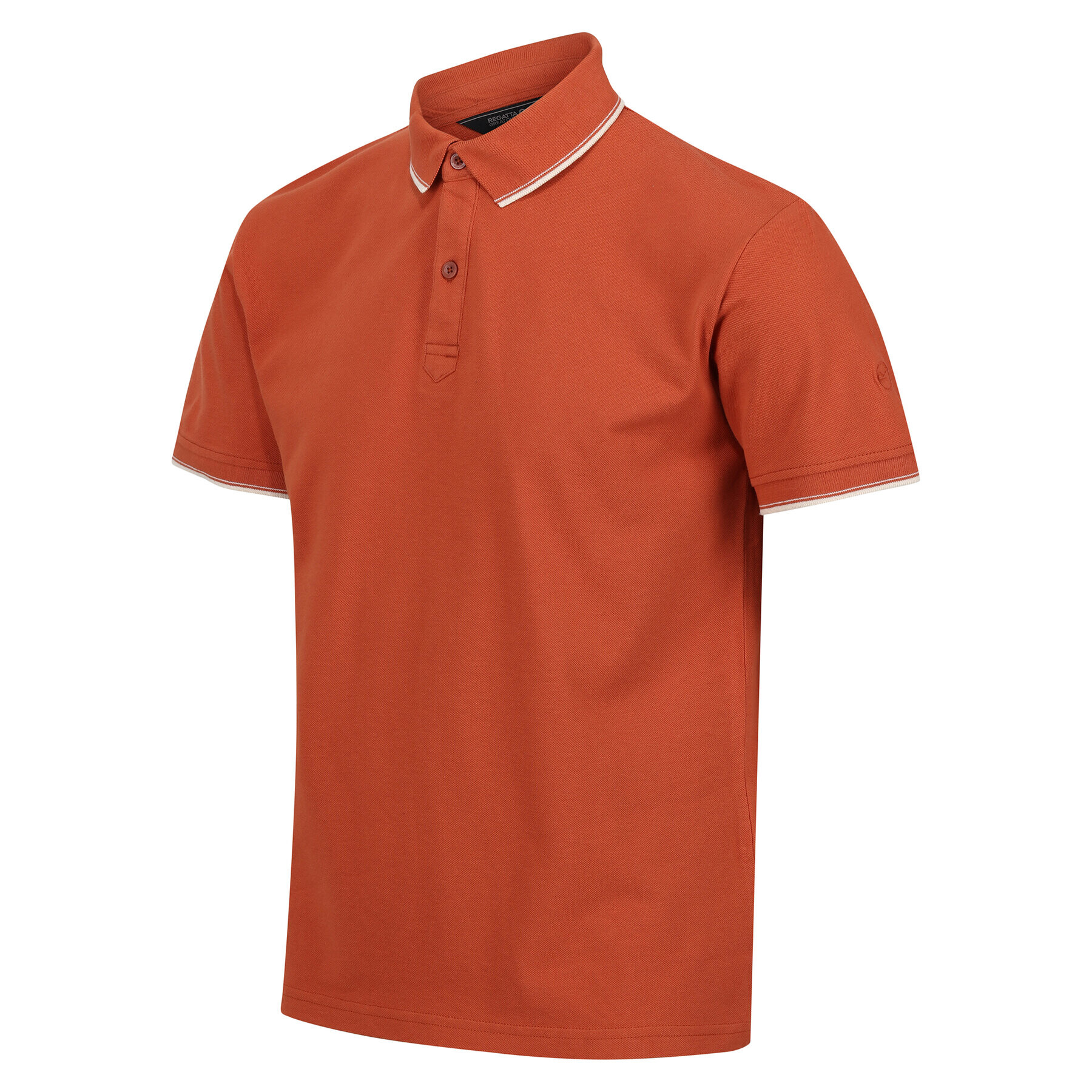 Regatta Tricou polo Tadeo RMT248 Portocaliu Regular Fit - Pled.ro