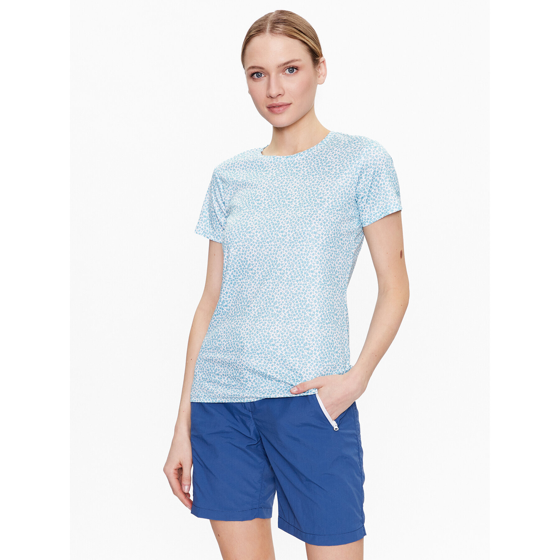 Regatta Tricou tehnic Fingal RWT231 Albastru Regular Fit - Pled.ro