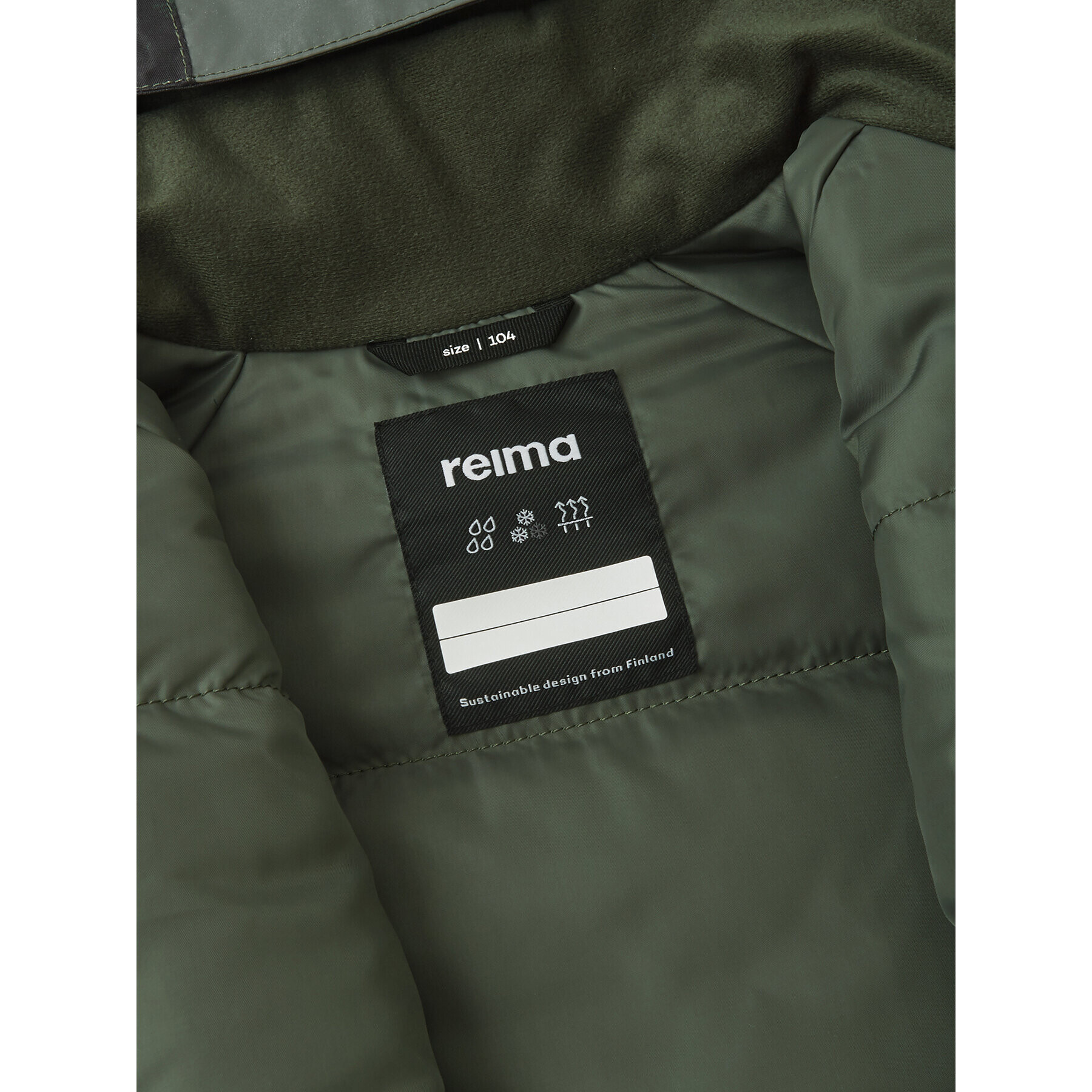 Reima Geacă de iarnă Maalo 5100020A Verde Regular Fit - Pled.ro