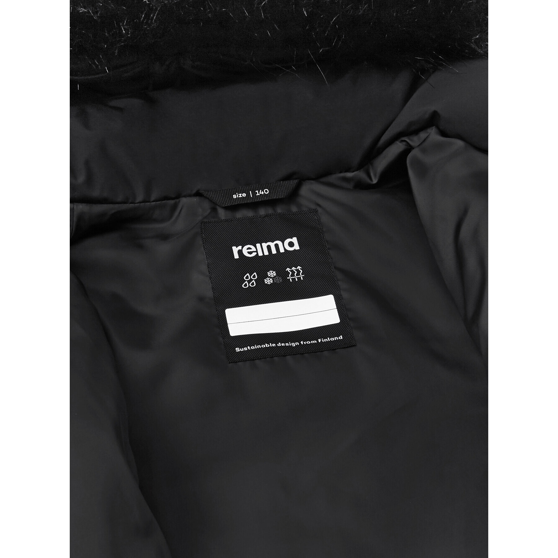 Reima Geacă din puf Siemaus 5100064B Negru Regular Fit - Pled.ro