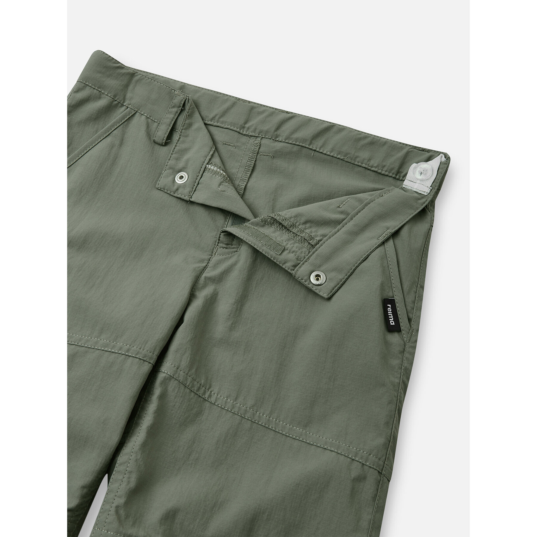 Reima Pantalon scurți din material Eloisin 5200127A Verde Regular Fit - Pled.ro