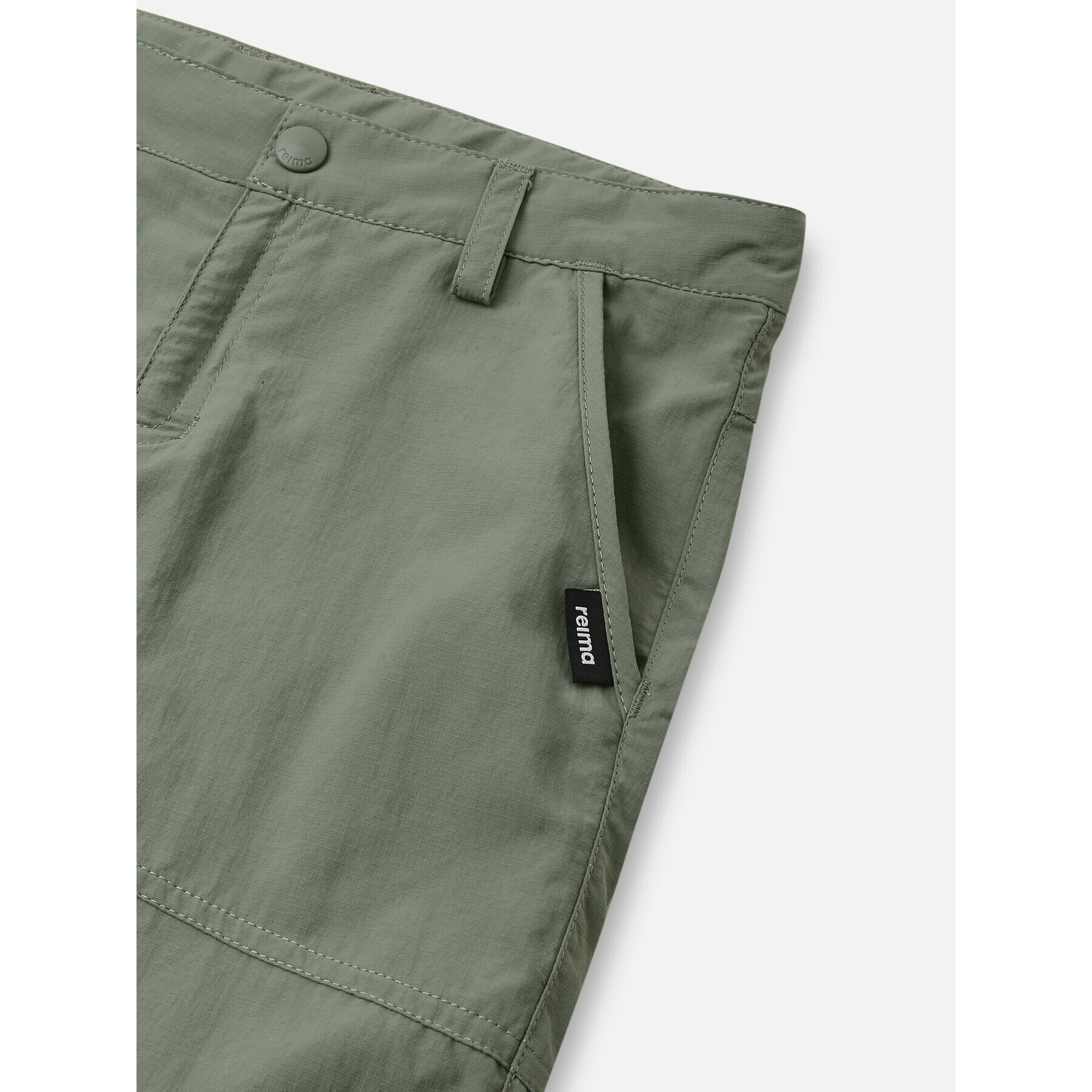 Reima Pantalon scurți din material Eloisin 5200127A Verde Regular Fit - Pled.ro