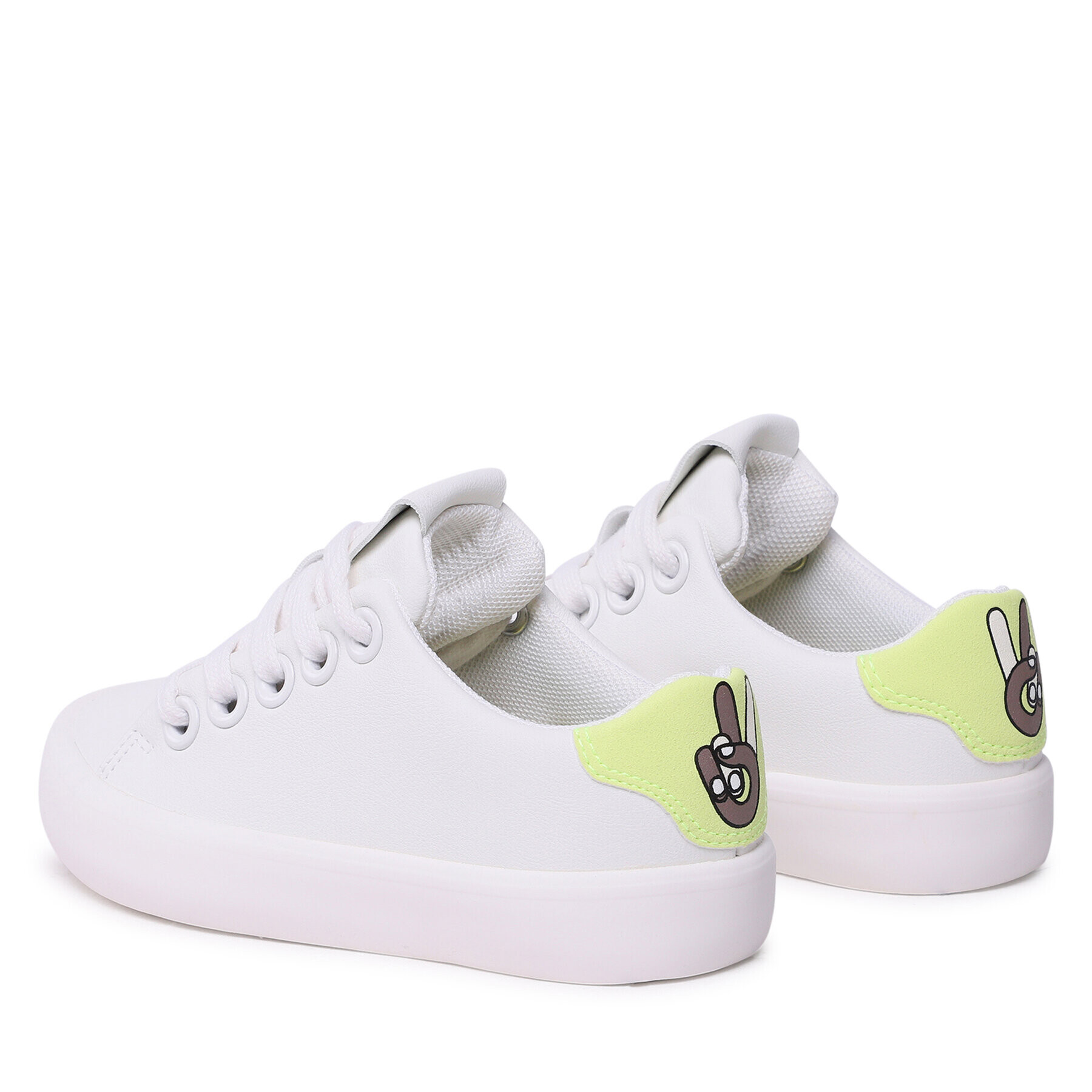 Reima Sneakers Peace Low-Top 5400073A Alb - Pled.ro