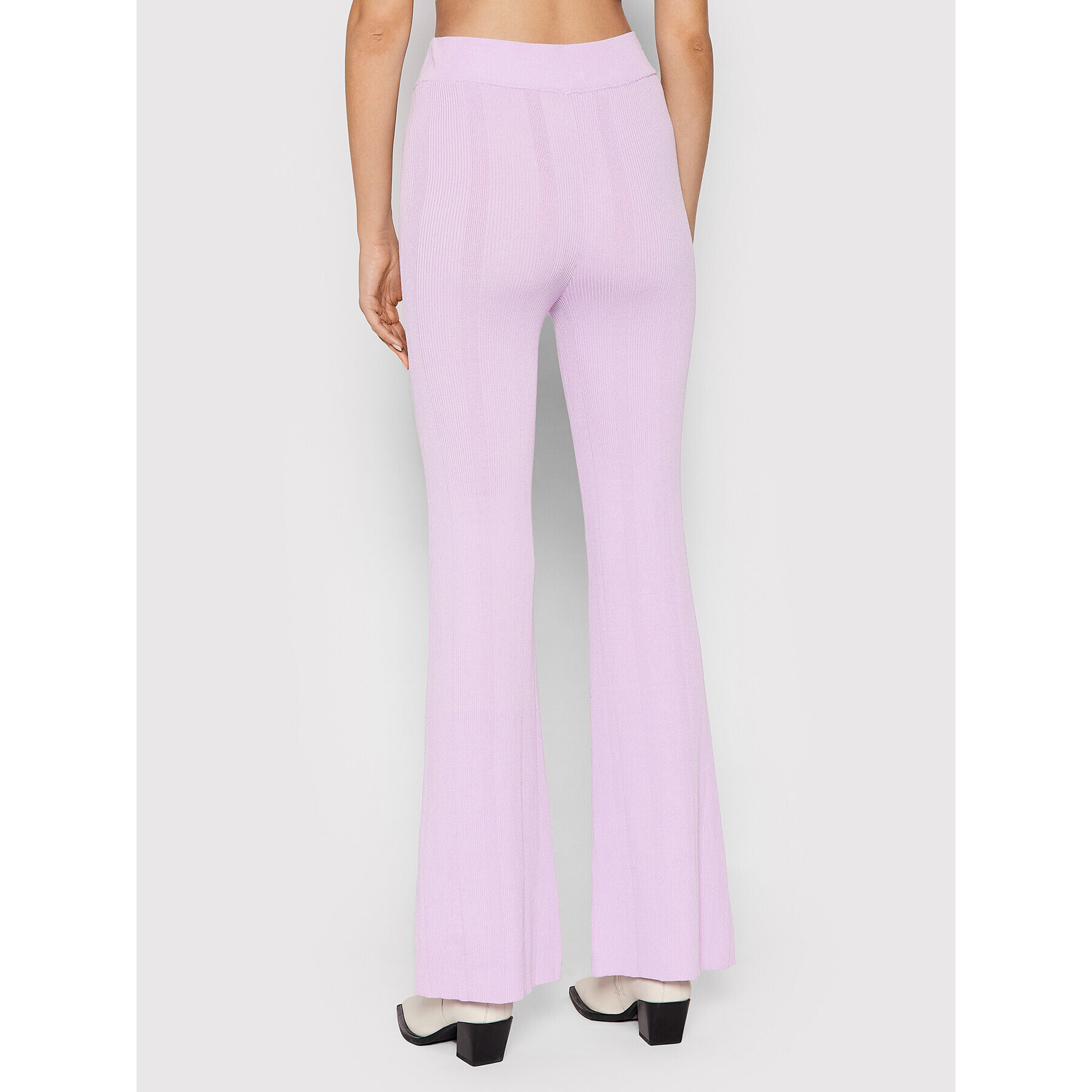 Remain Pantaloni tricotați Solaima RM1024 Violet Regular Fit - Pled.ro