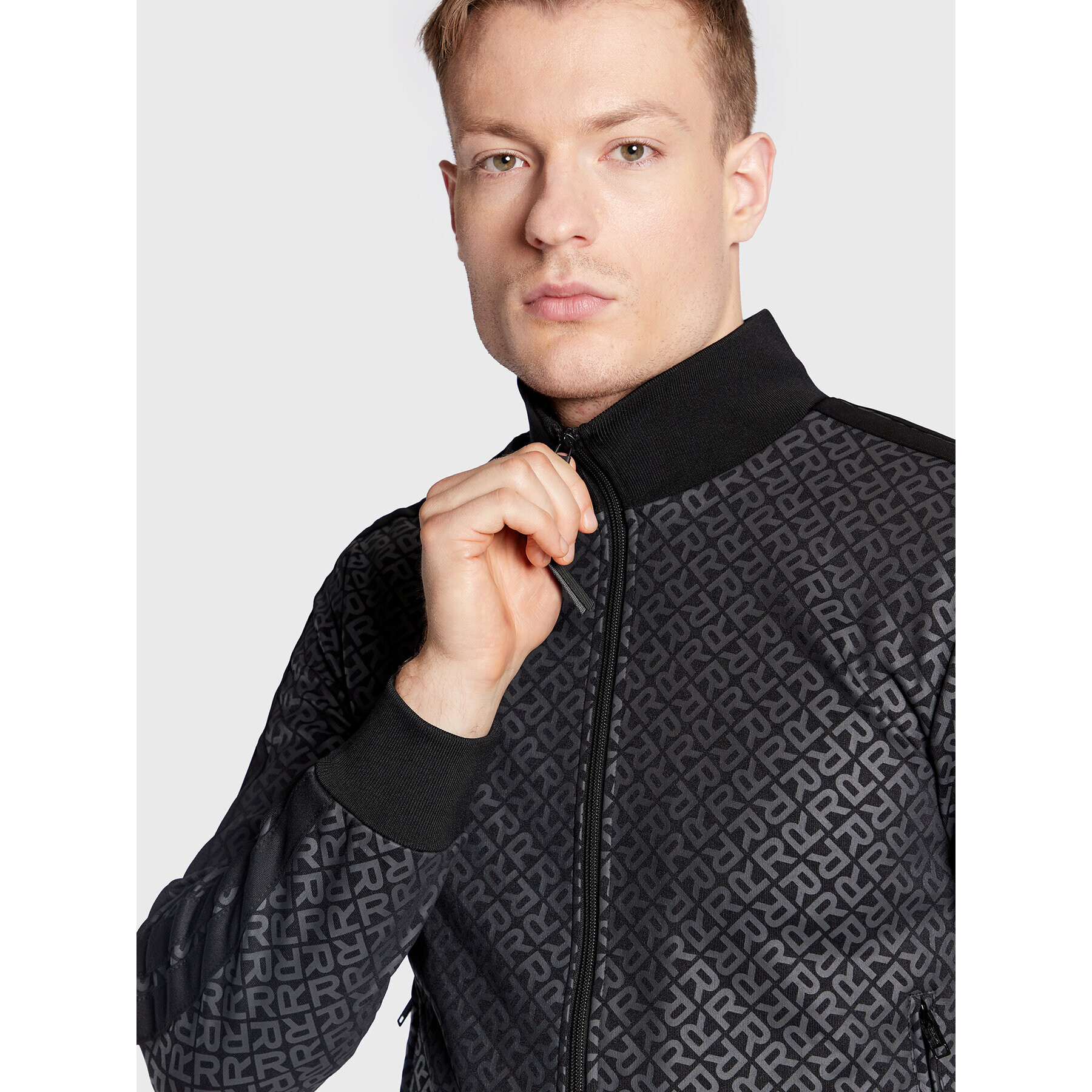 Replay Bluză M3549C.000.73760 Negru Regular Fit - Pled.ro