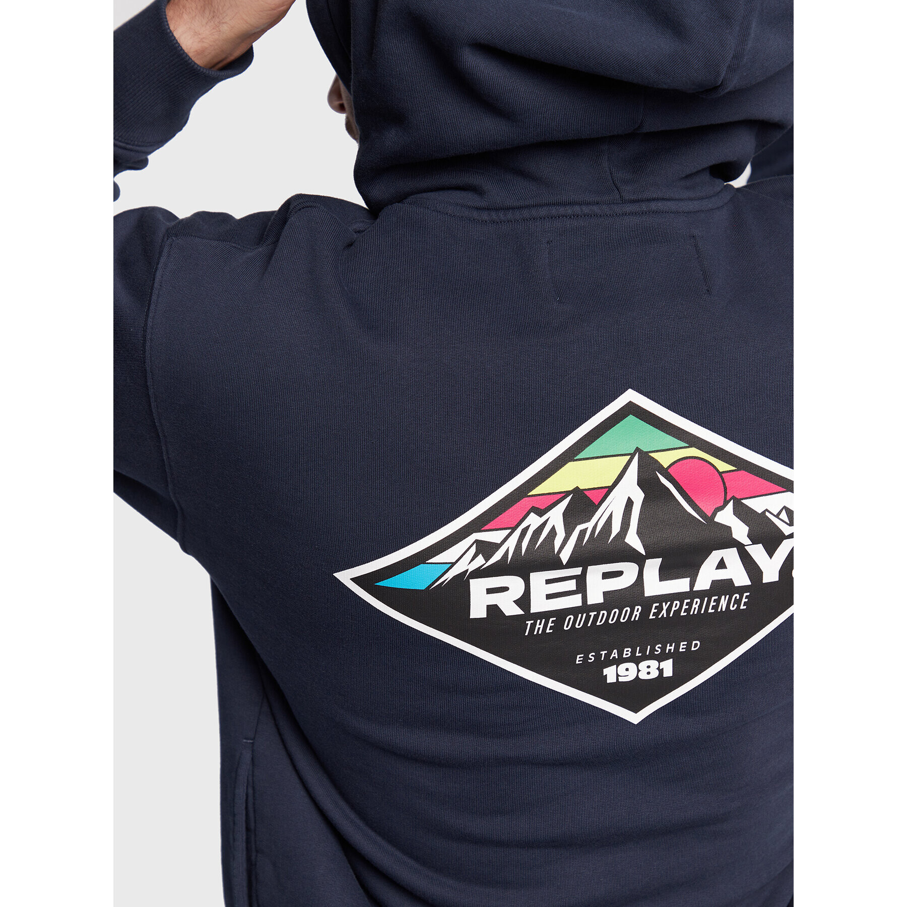 Replay Bluză M6270.000.23190P Bleumarin Regular Fit - Pled.ro