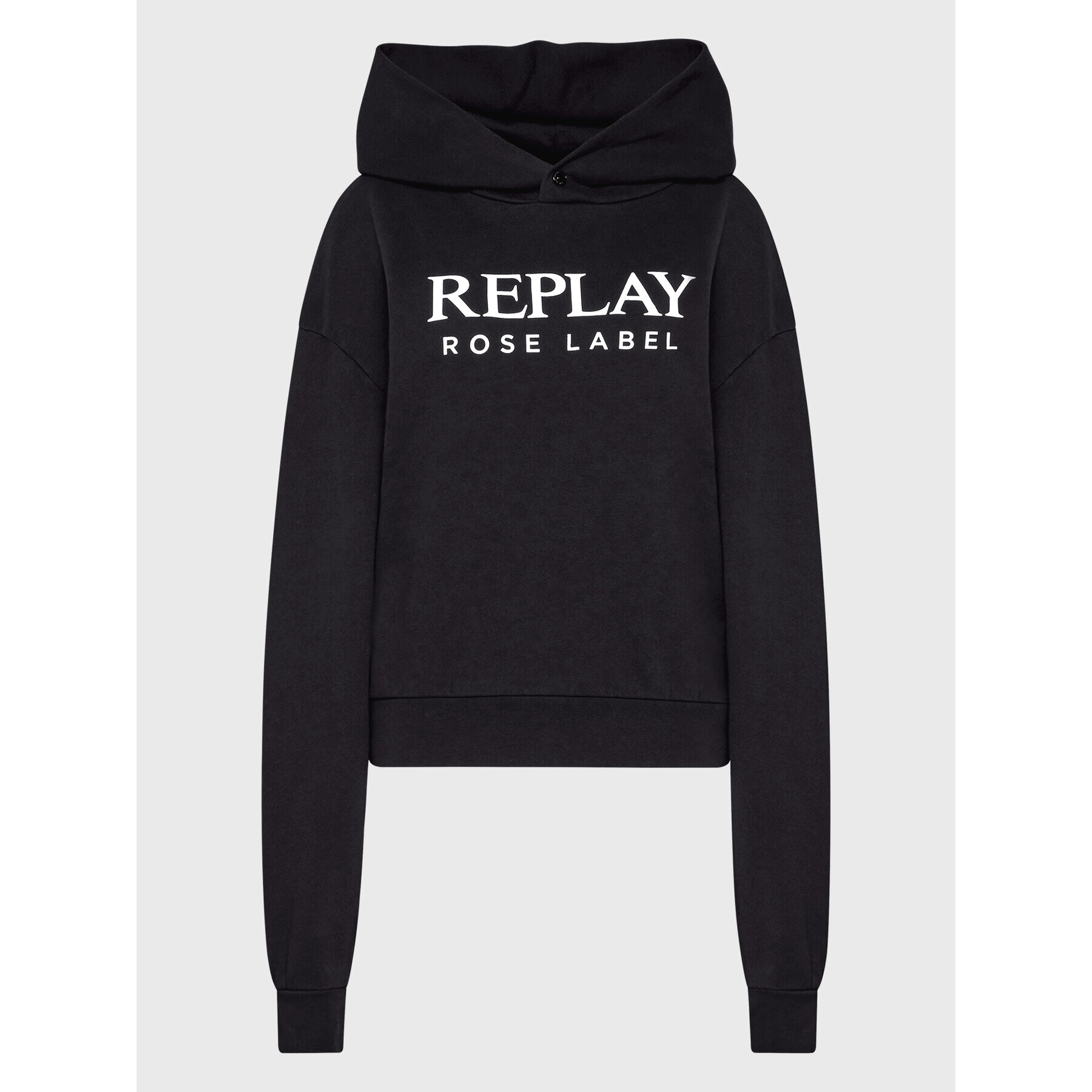 Replay Bluză W3711C.000.23358P Negru Regular Fit - Pled.ro