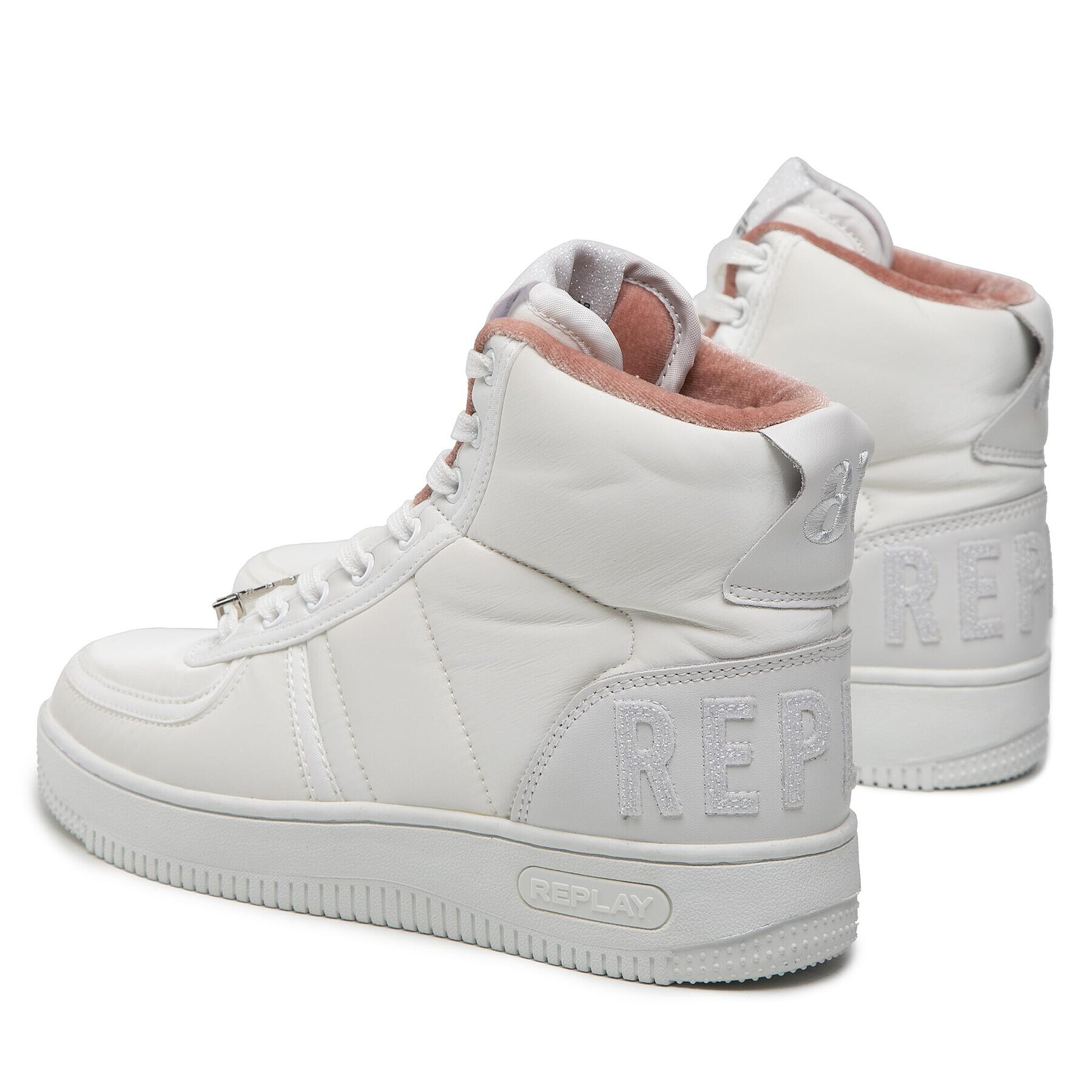 Replay Sneakers Epic Hihgtop GWZ2U.000.C0021T Alb - Pled.ro