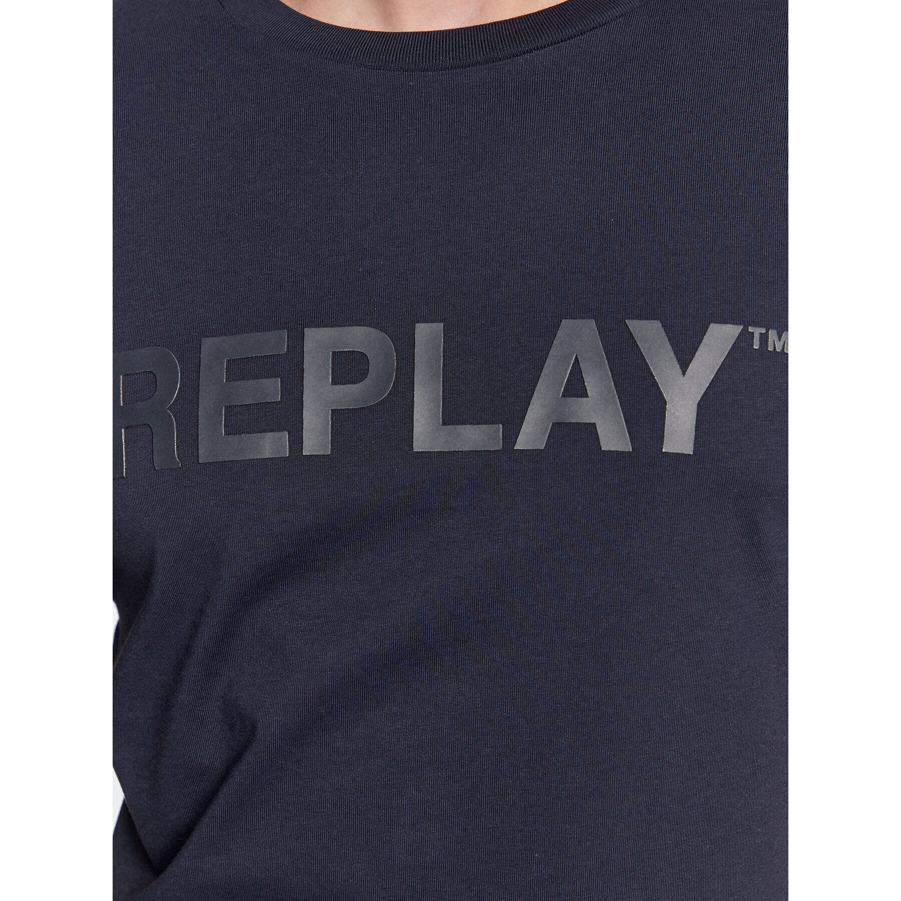 Replay Tricou M6462.000.23188P Bleumarin Regular Fit - Pled.ro