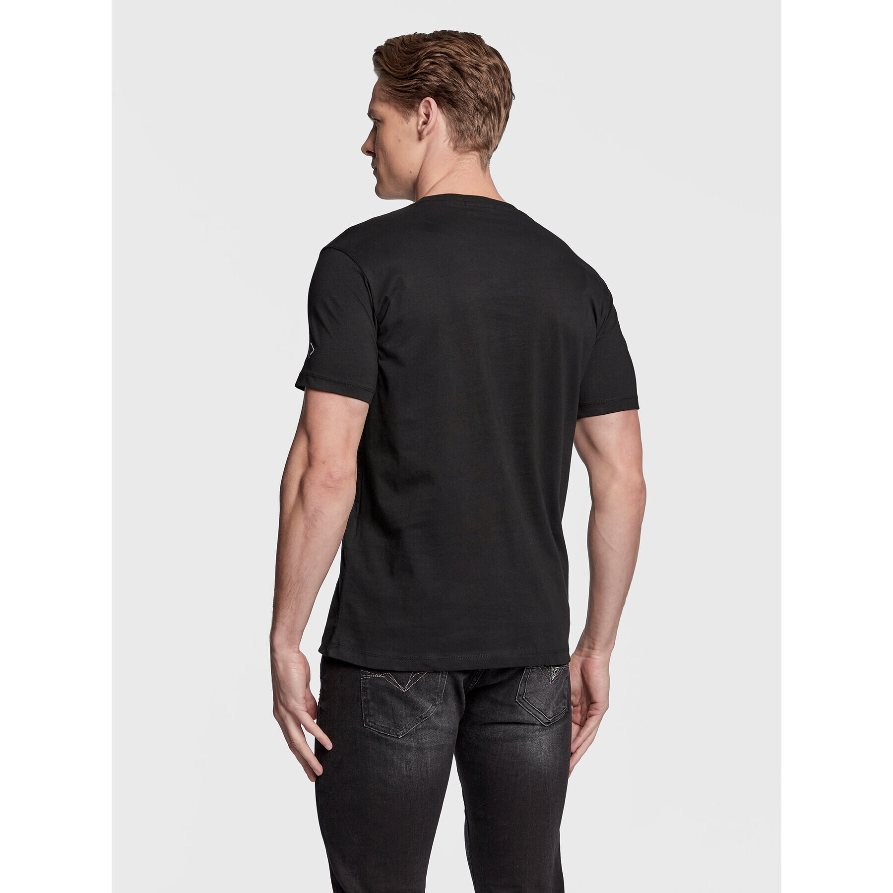 Replay Tricou M6466.000.2660 Negru Regular Fit - Pled.ro