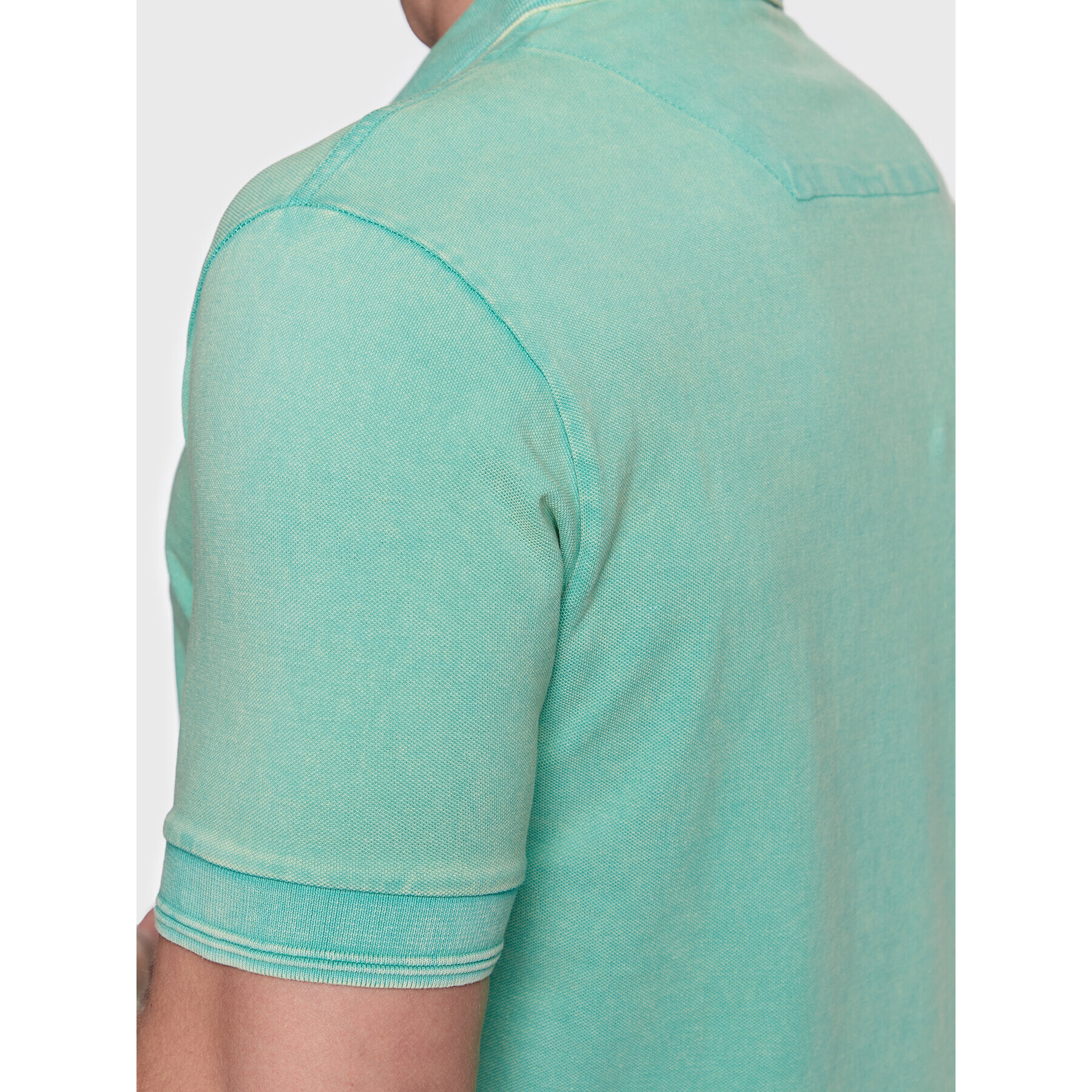 Replay Tricou polo M3070A.000.22696M Verde Regular Fit - Pled.ro