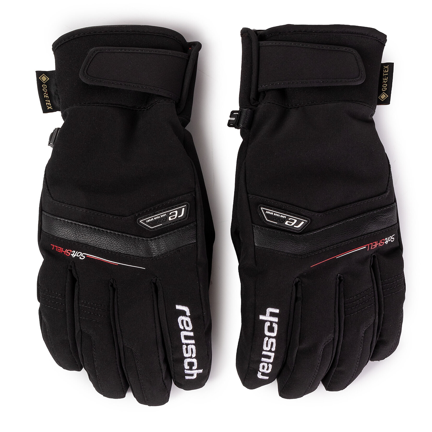 Reusch Mănuși schi Bruce GTX GORE-TEX 4801329 Negru - Pled.ro