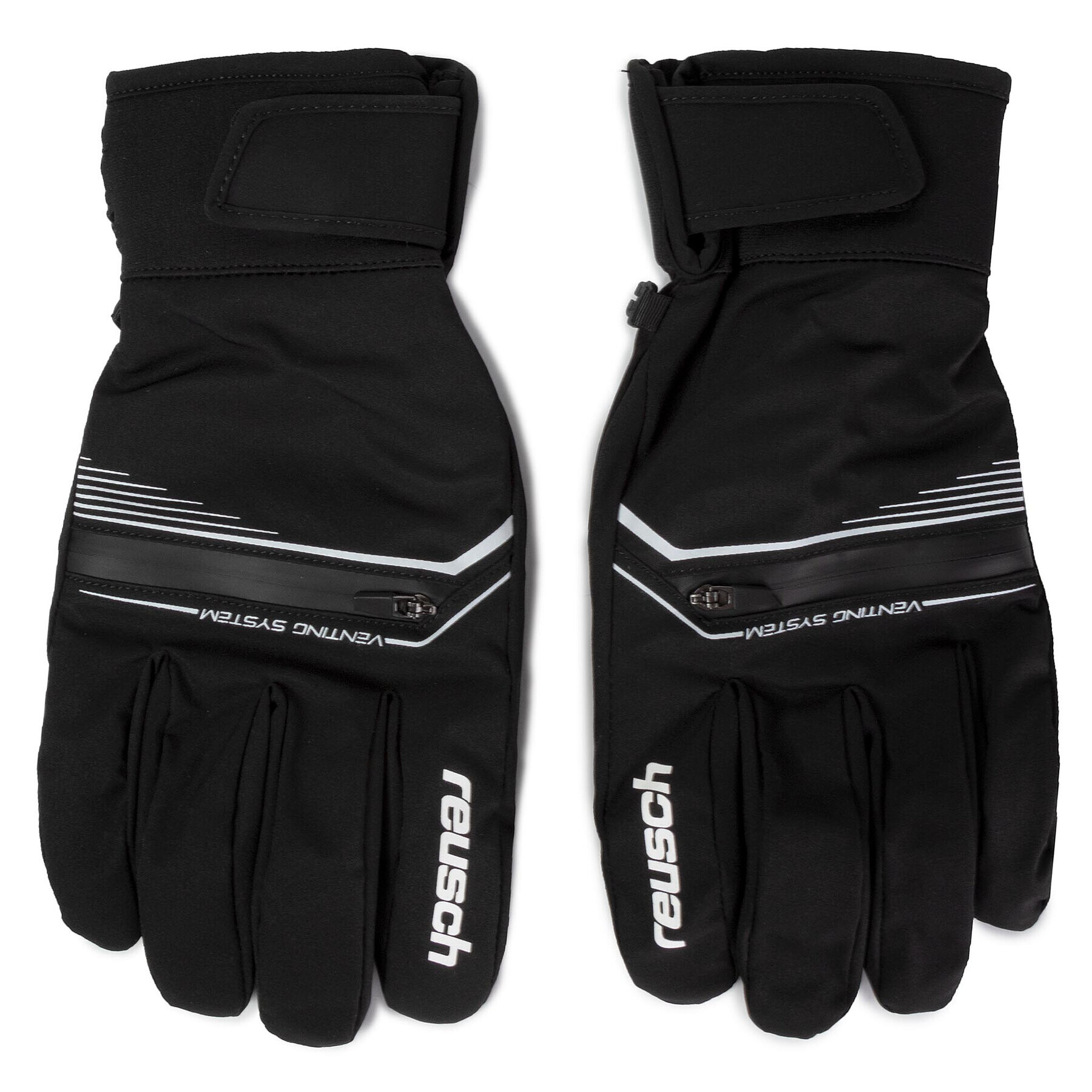 Reusch Mănuși schi Laurel Touch-Tec 4805141 Negru - Pled.ro