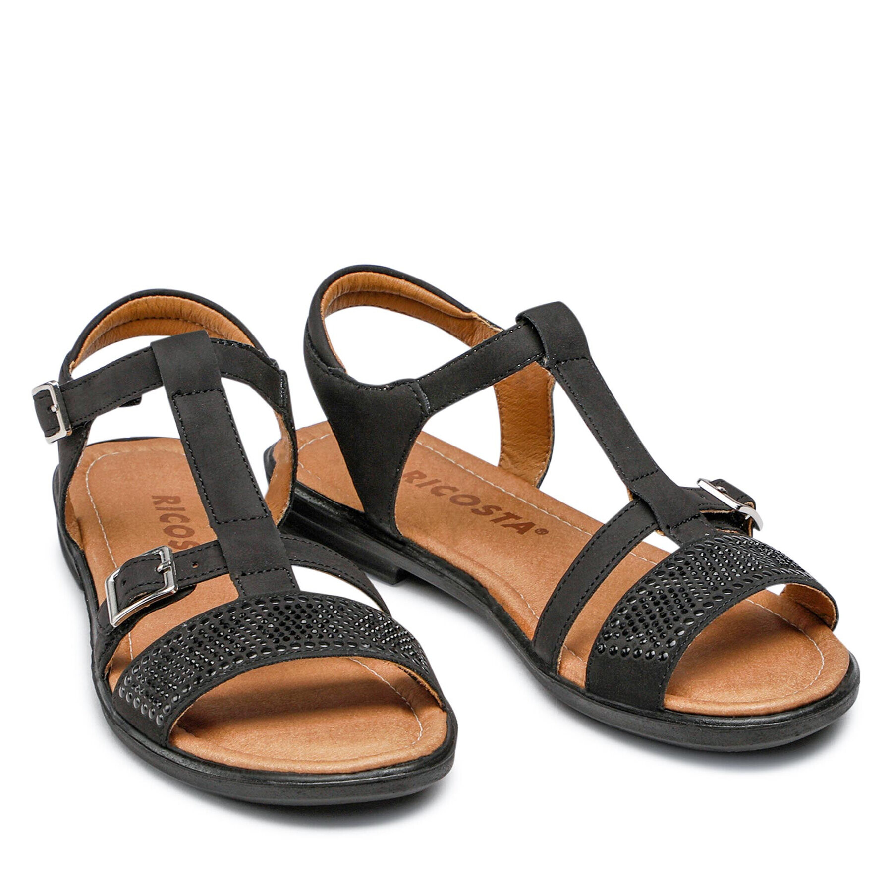 Ricosta Sandale Bella 507000302/090 D Negru - Pled.ro