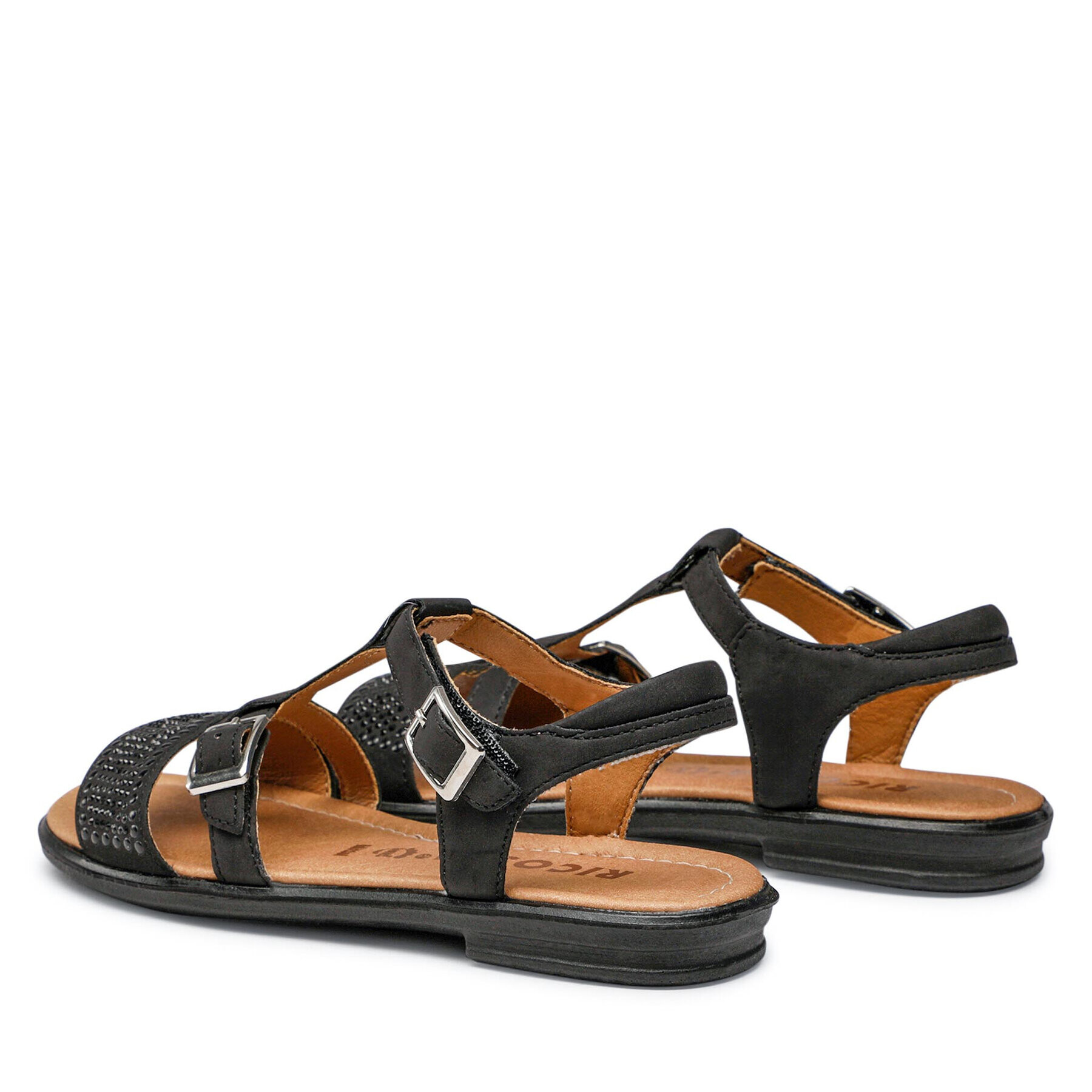 Ricosta Sandale Bella 507000302/090 S Negru - Pled.ro