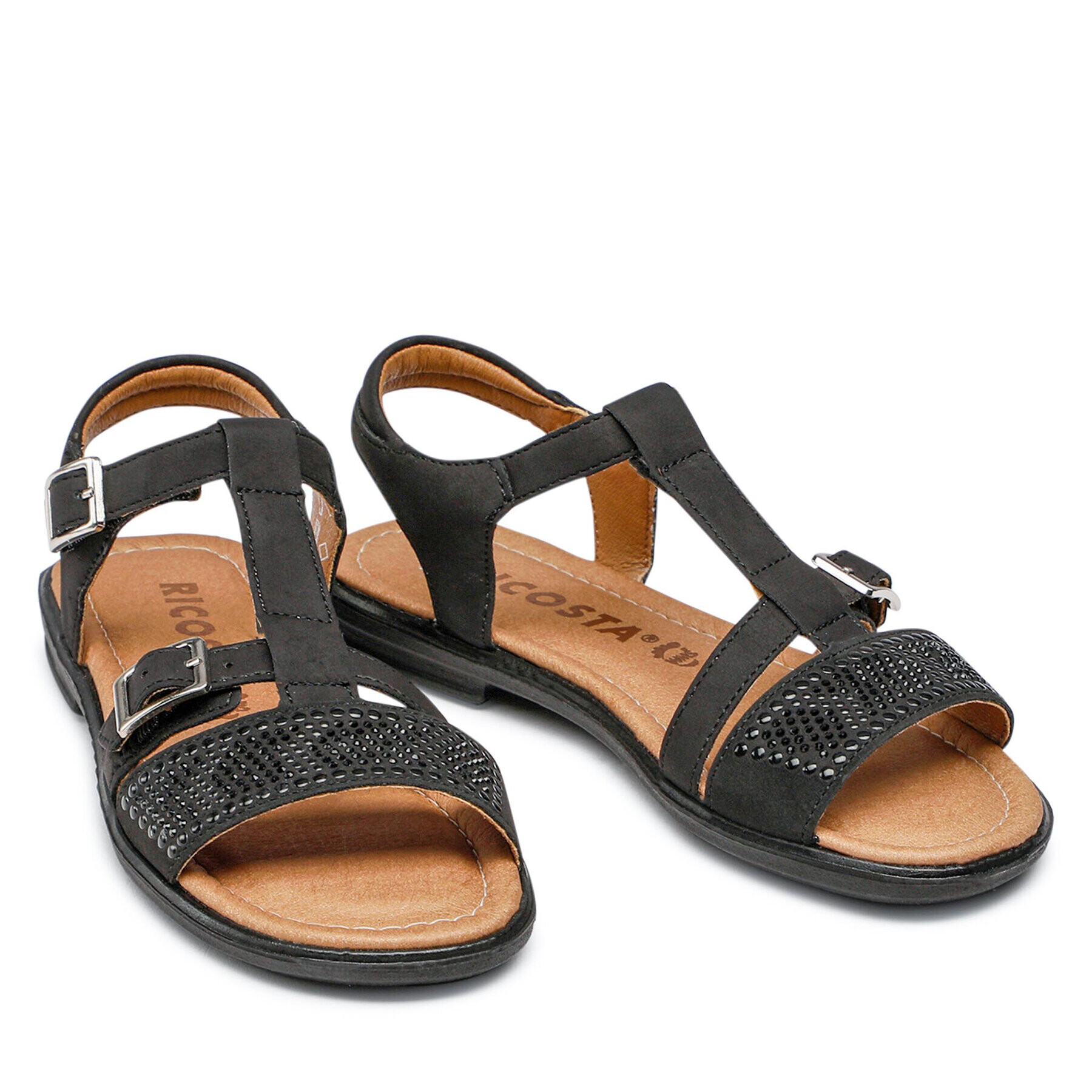 Ricosta Sandale Bella 507000302/090 S Negru - Pled.ro