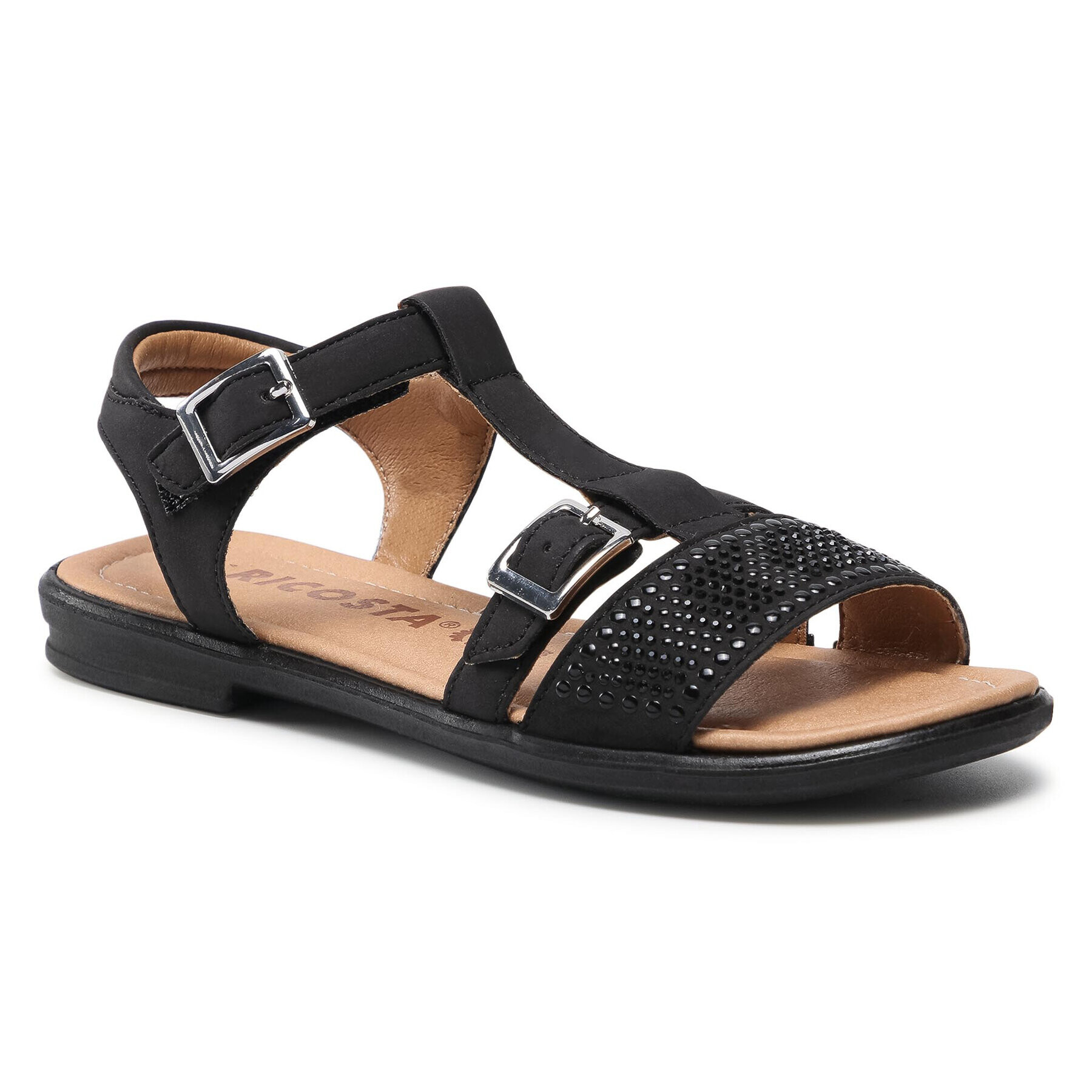 Ricosta Sandale Bella 71 7020800/091 D Negru - Pled.ro