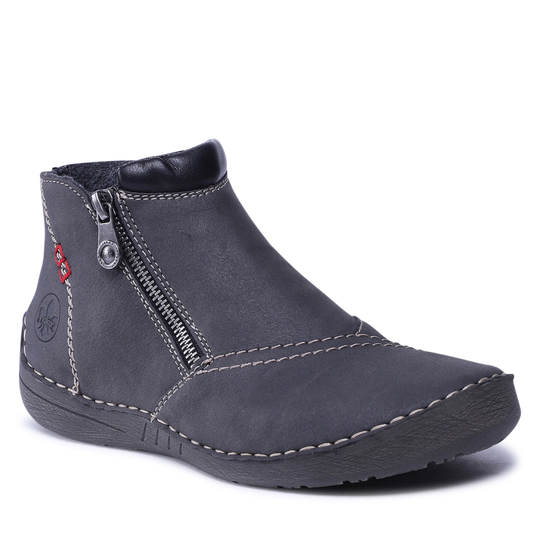 Rieker Botine 52581-45 Gri - Pled.ro