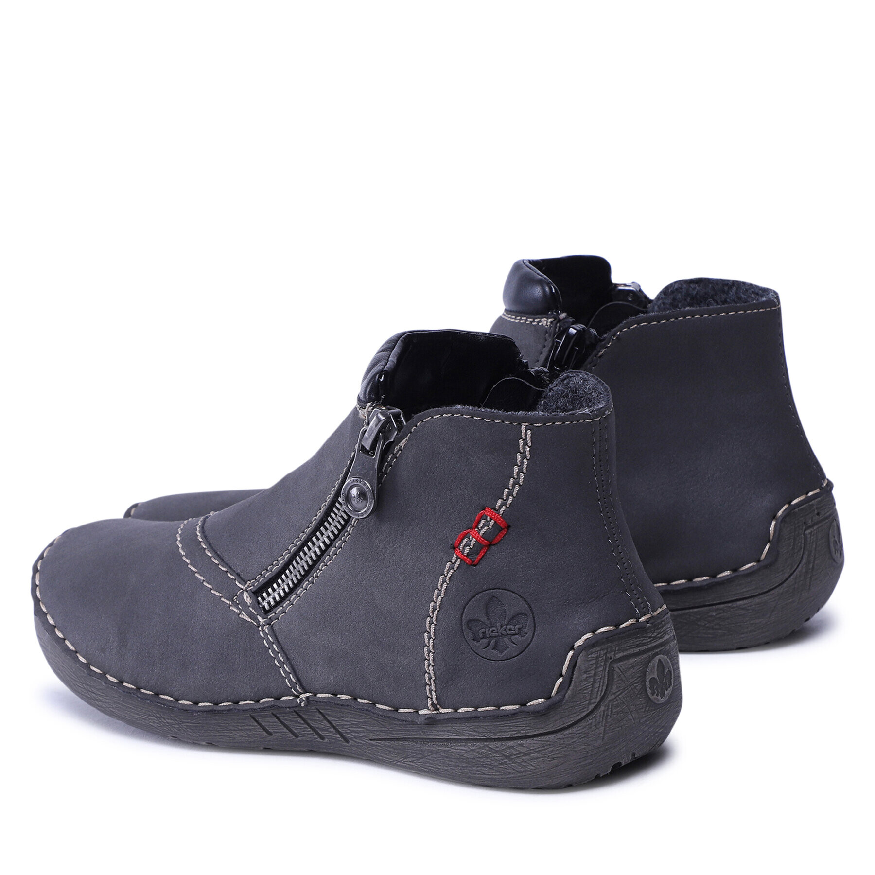 Rieker Botine 52581-45 Gri - Pled.ro