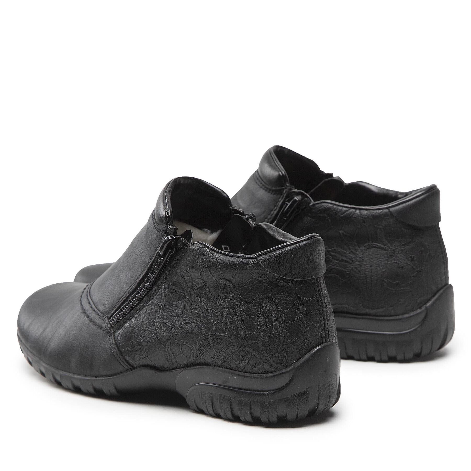 Rieker Botine L46A3-00 Negru - Pled.ro