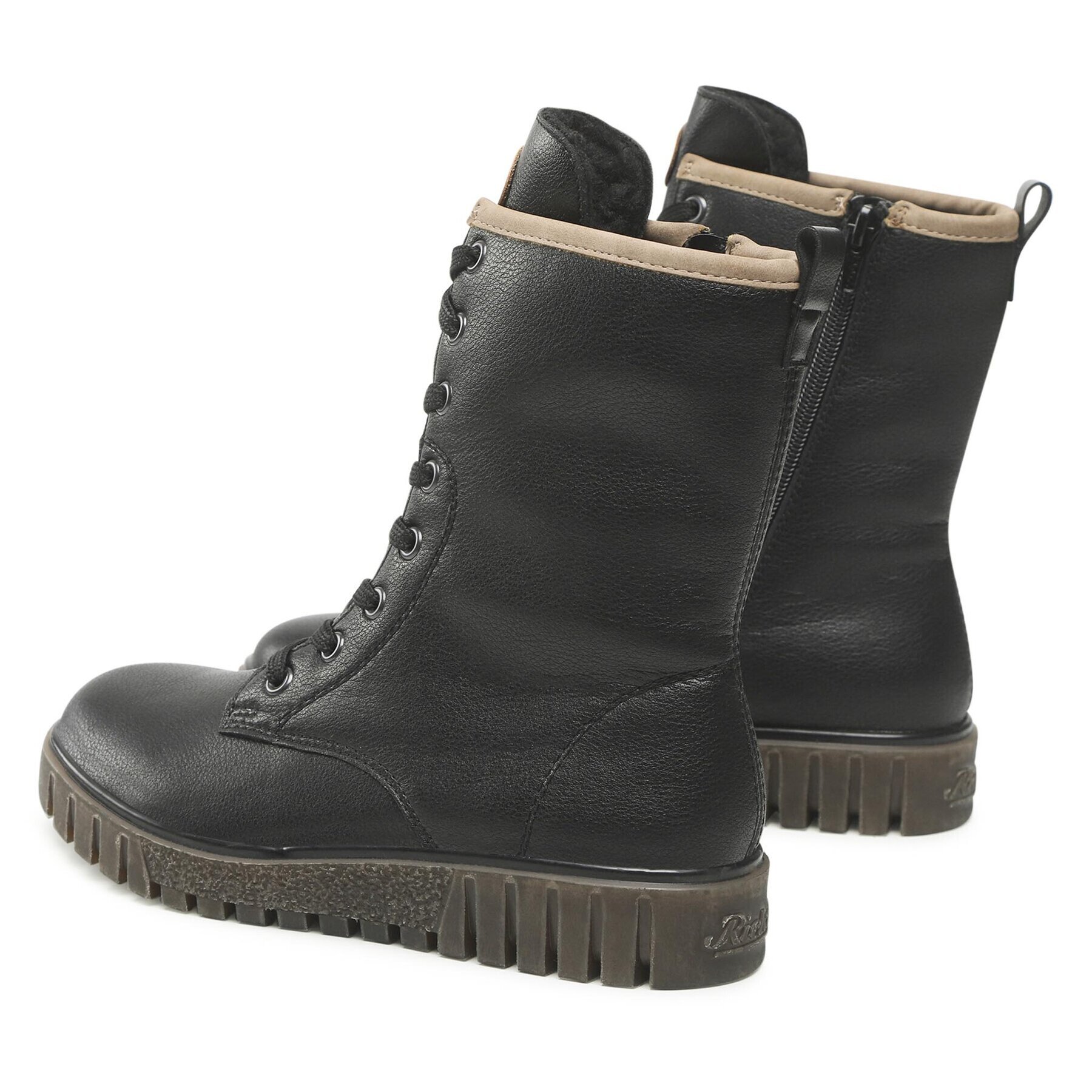 Rieker Botine Y3423-00 Negru - Pled.ro