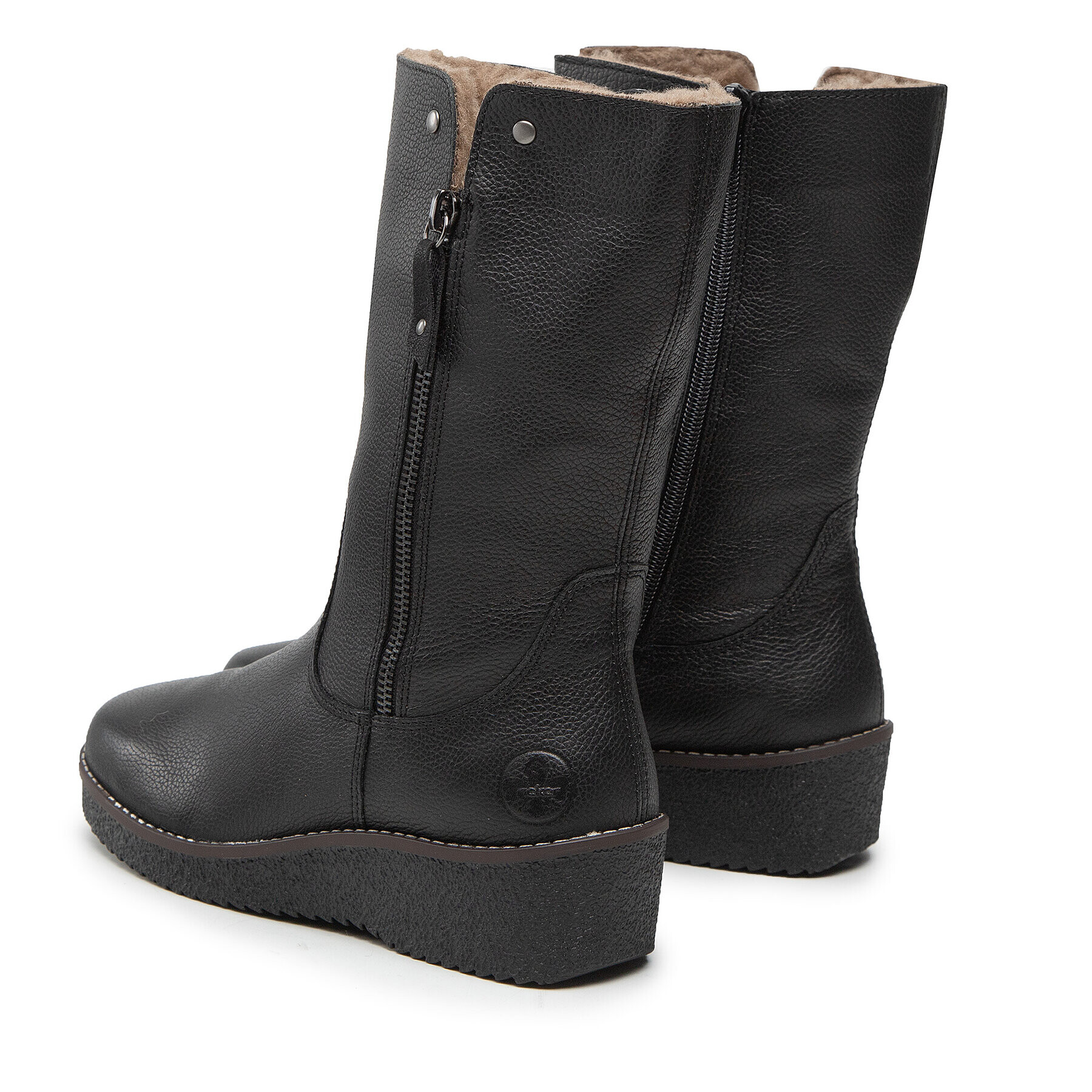 Rieker Botine Y4653-00 Negru - Pled.ro