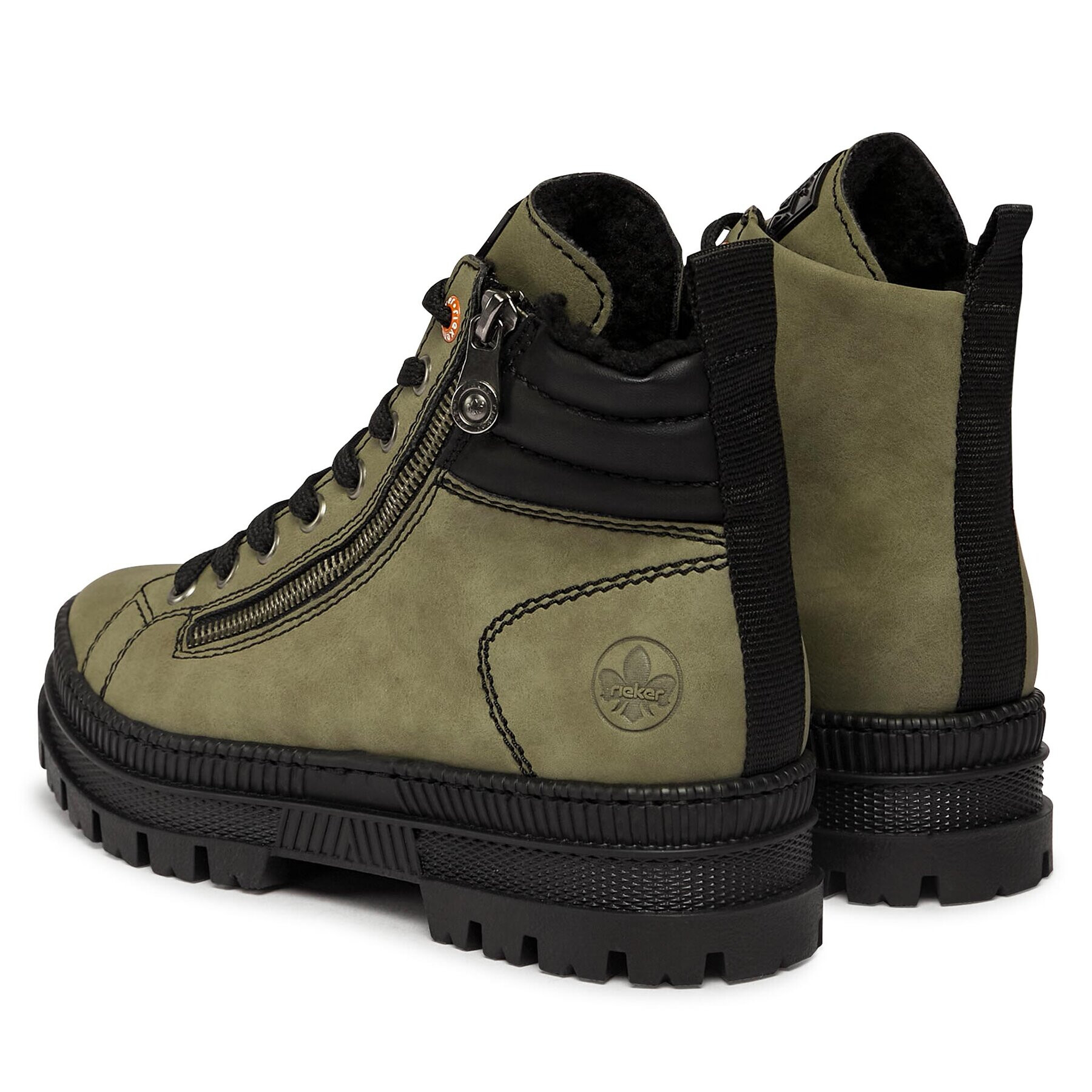 Rieker Botine Z1805-52 Verde - Pled.ro