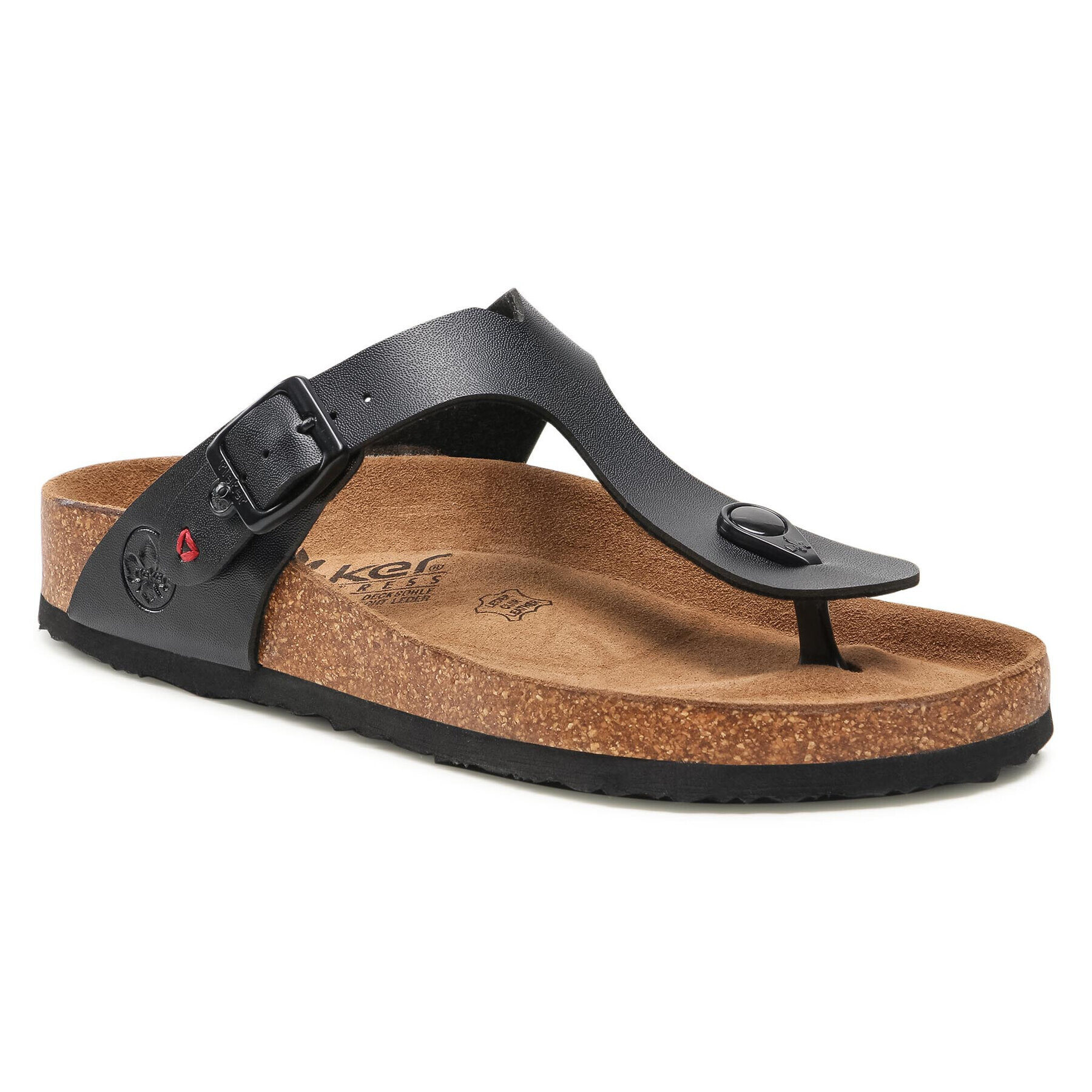 Rieker Flip flop V9460-00 Negru - Pled.ro