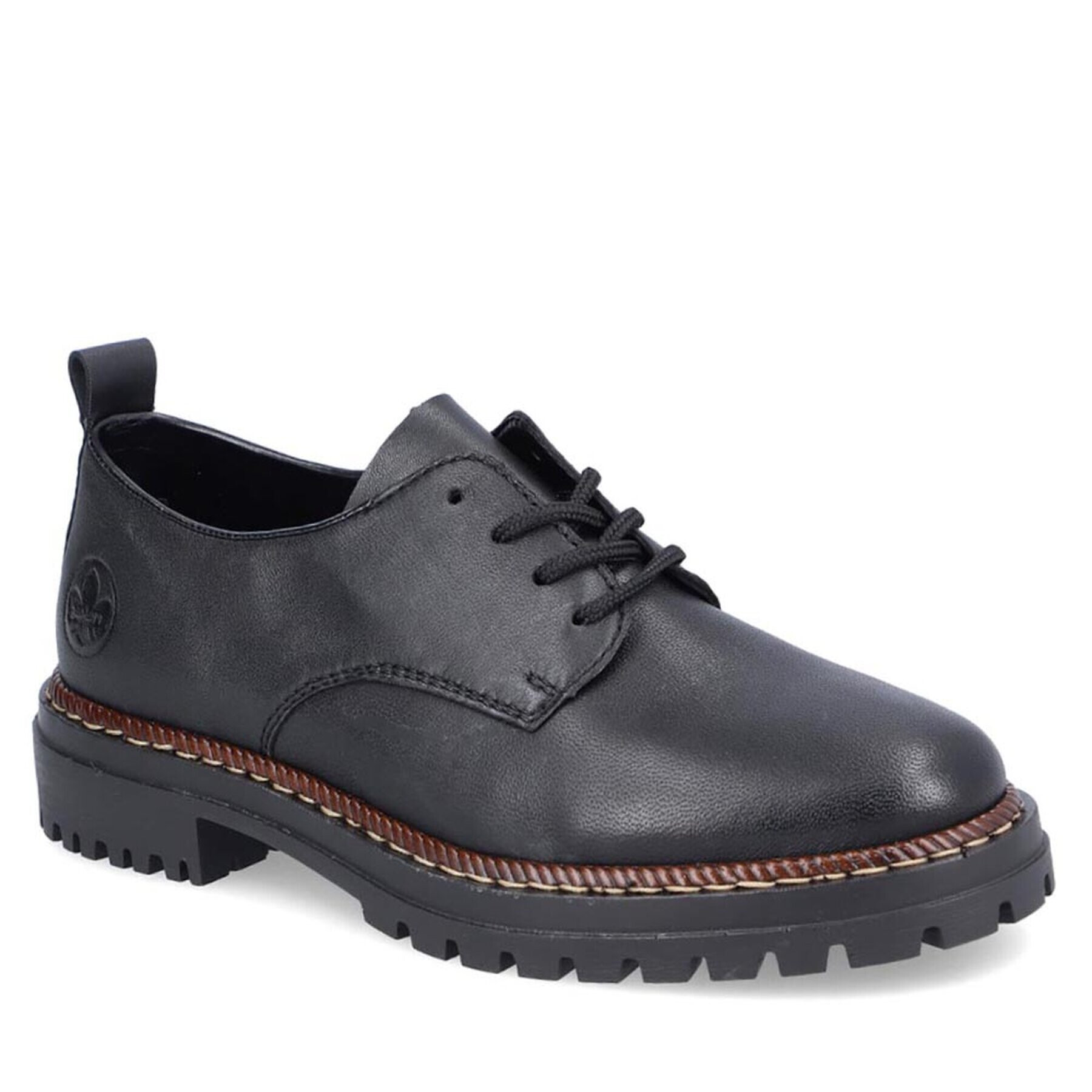 Rieker Oxford 52052-00 Negru - Pled.ro