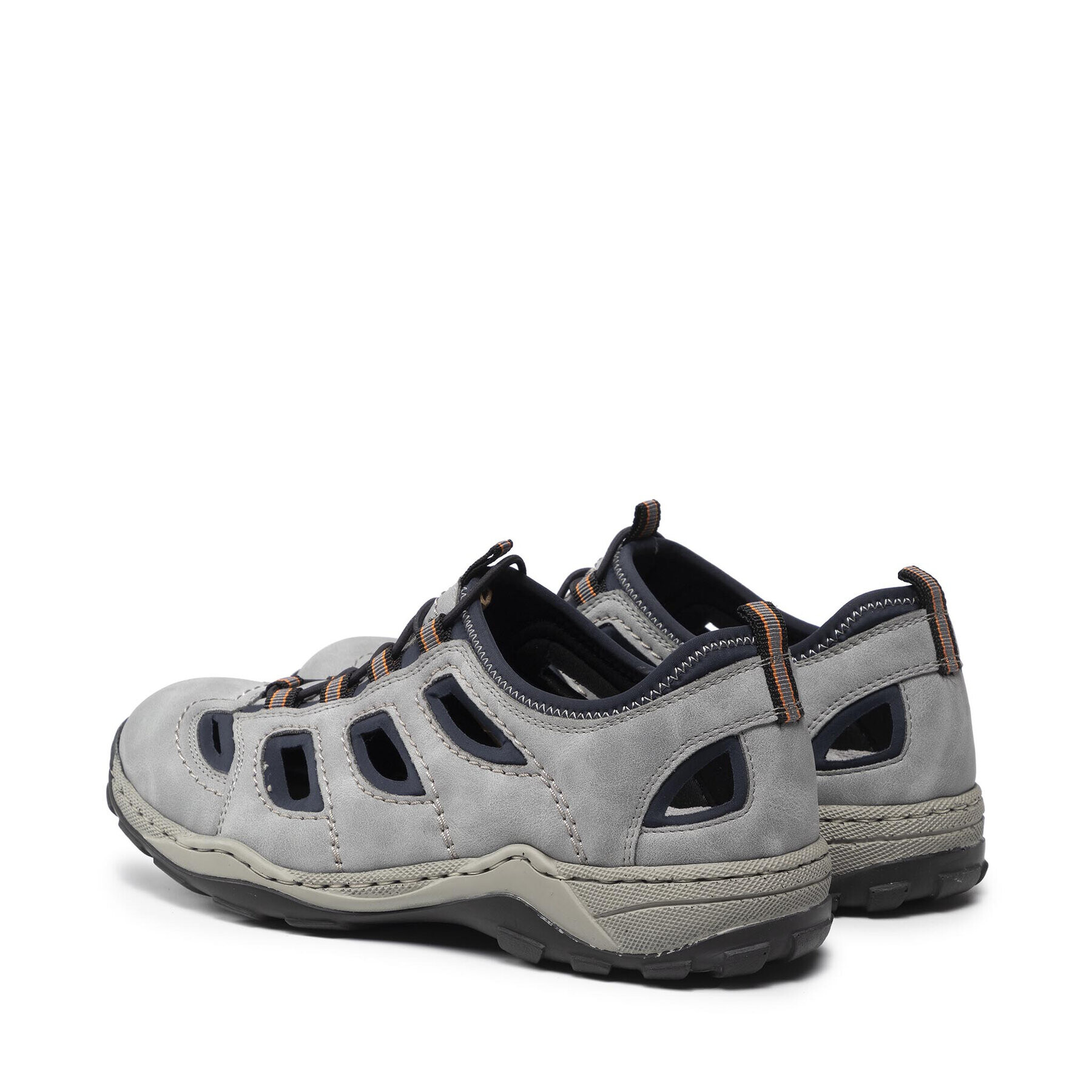 Rieker Pantofi 08065-45VE Gri - Pled.ro