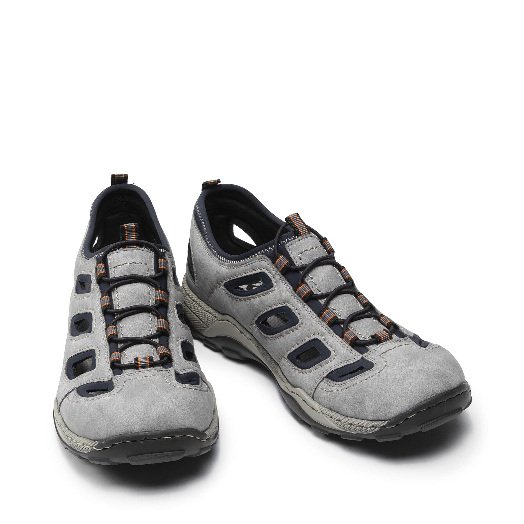 Rieker Pantofi 08065-45VE Gri - Pled.ro