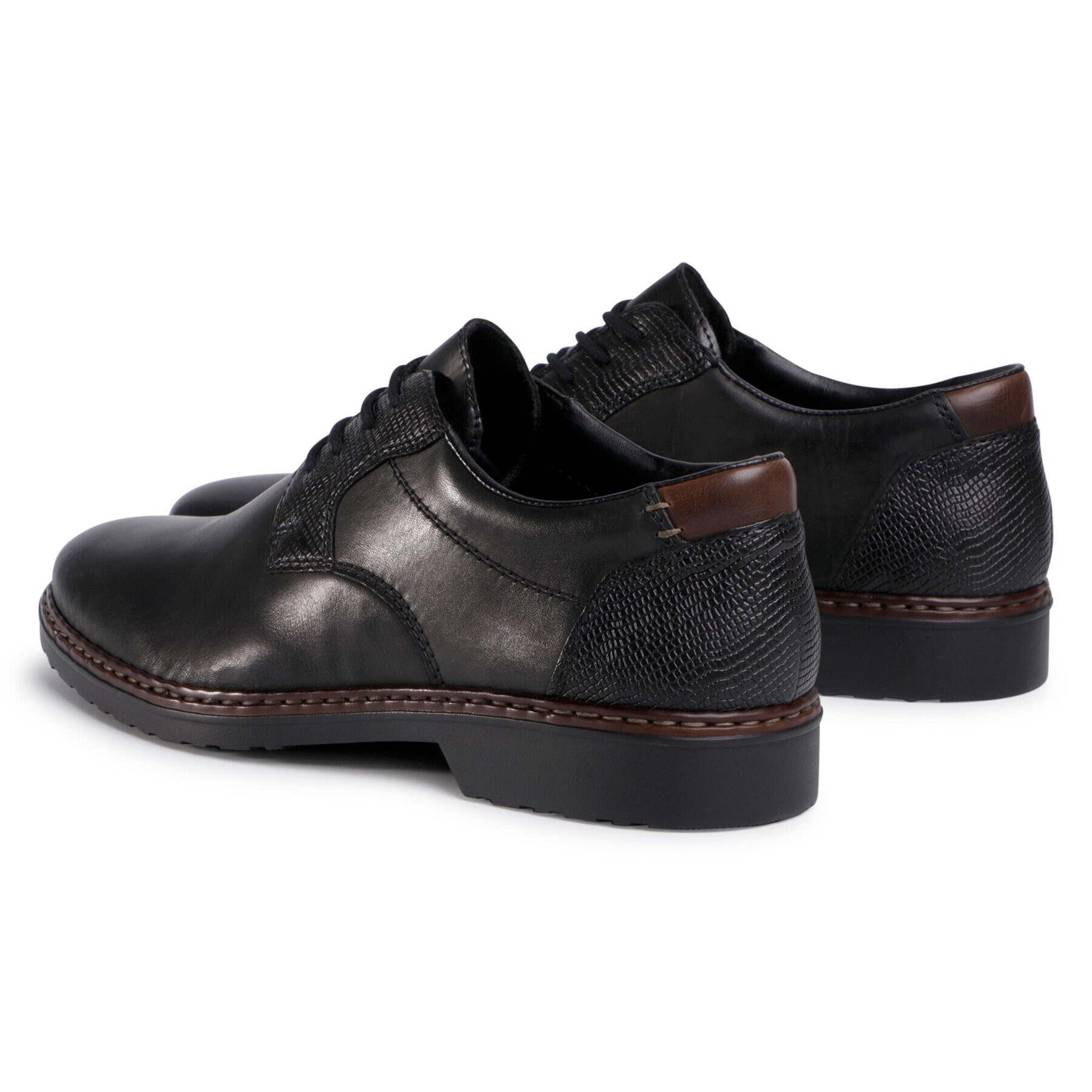 Rieker Pantofi 16541-02 Negru - Pled.ro