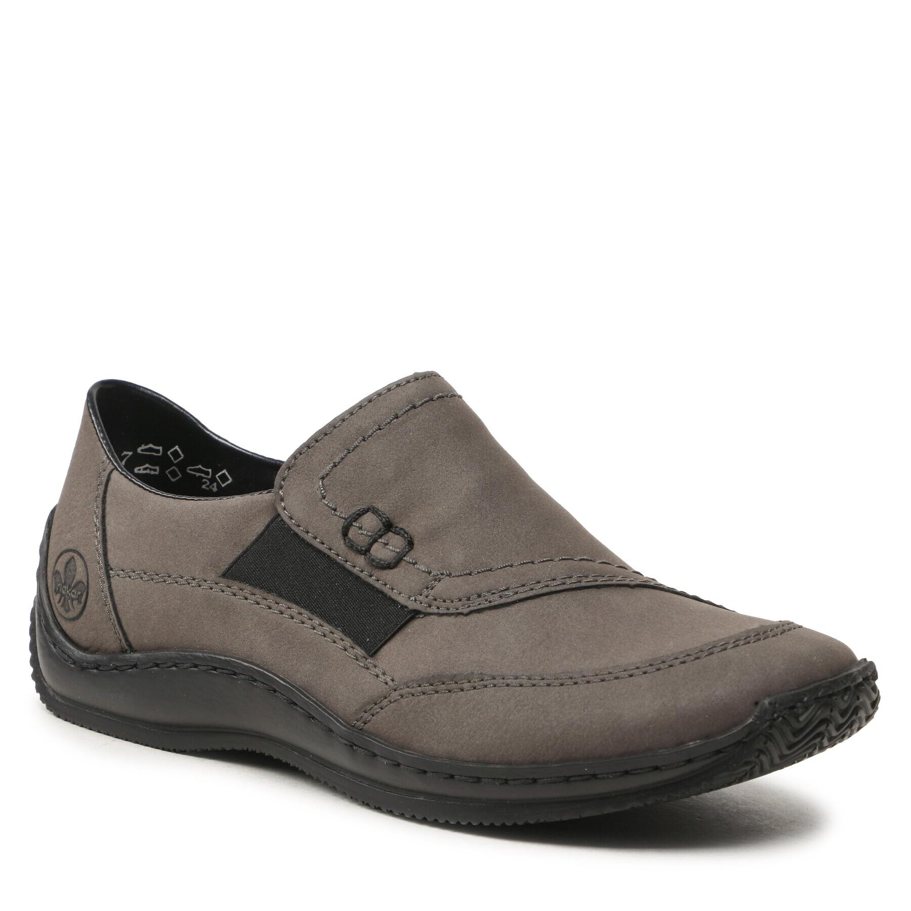 Rieker Pantofi L1791-45 Gri - Pled.ro