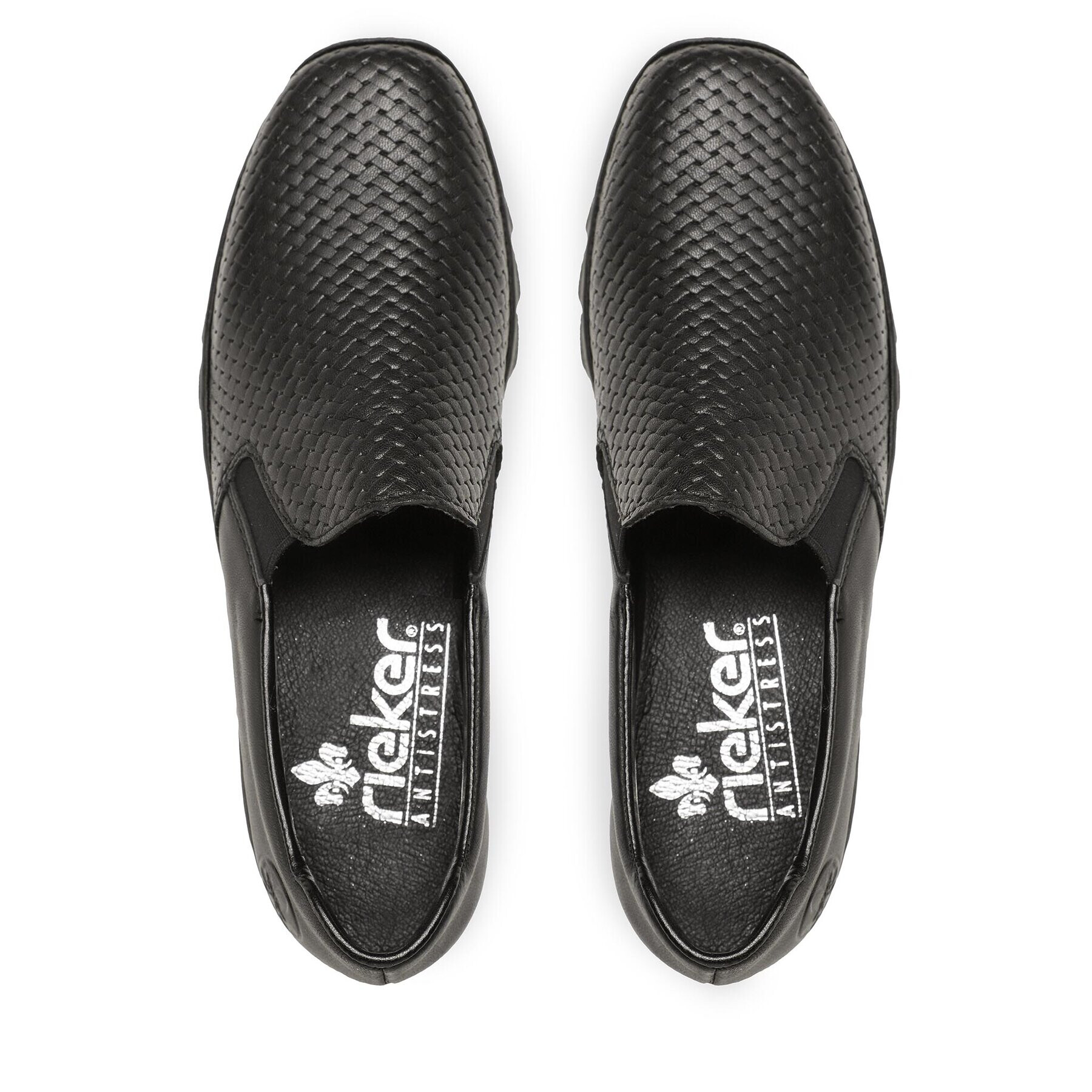 Rieker Pantofi N3363-01 Negru - Pled.ro