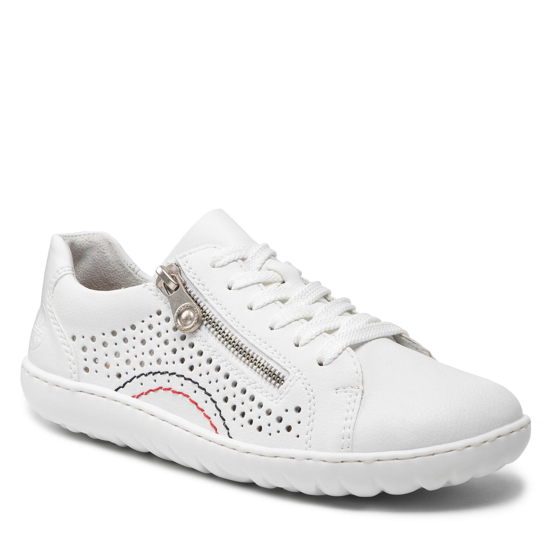 Rieker Sneakers 52824-80 Alb - Pled.ro