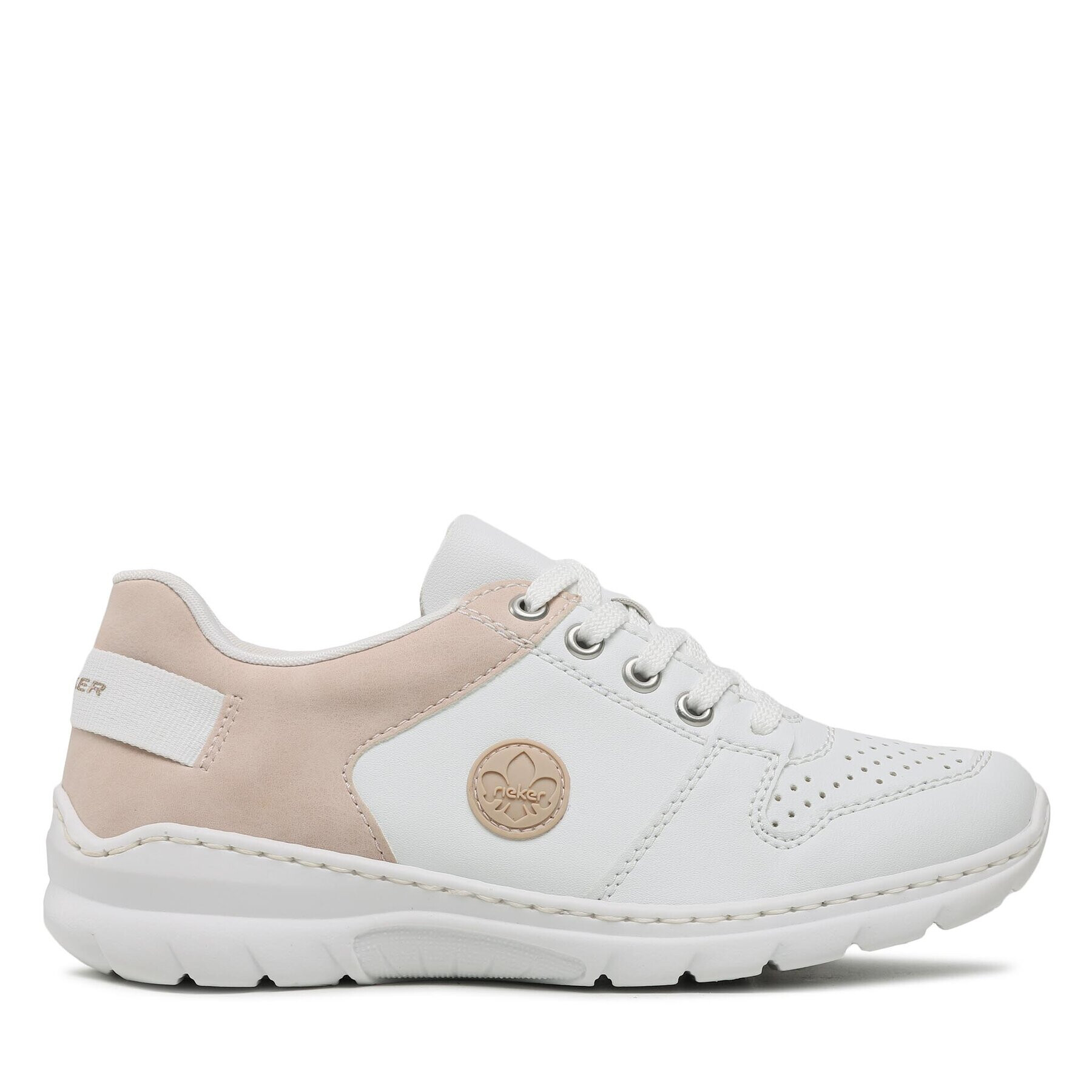 Rieker Sneakers L3214-80 Alb - Pled.ro